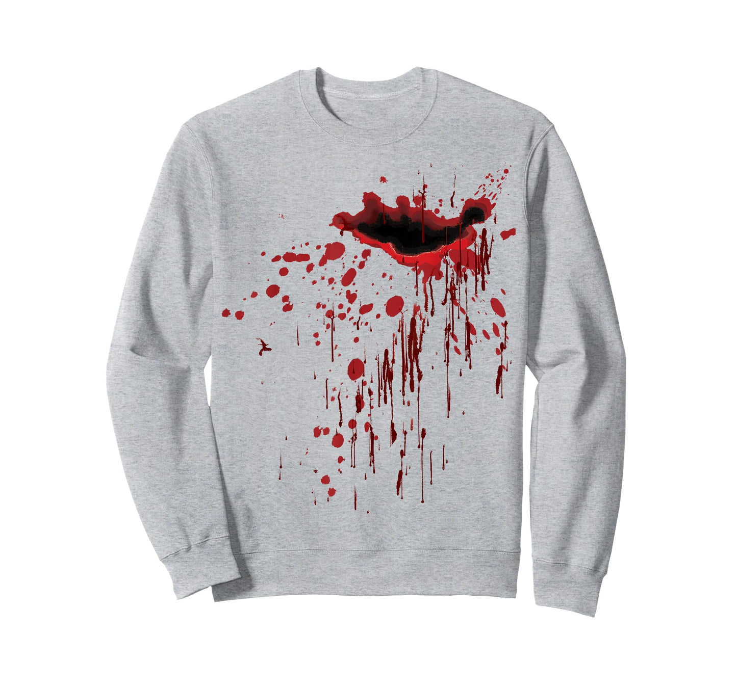 Blood Splatter Shirt Blood Stained Halloween Zombie Graphic T-Shirt