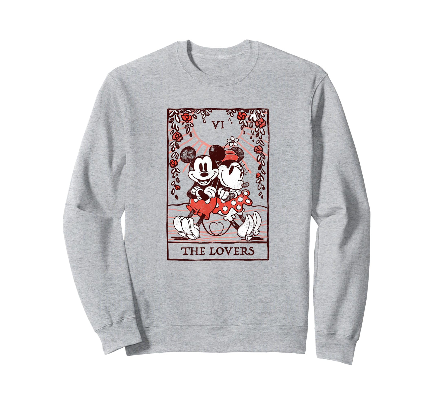 Disney Mickey and Friends Valentine's Day The Lovers Card T-Shirt