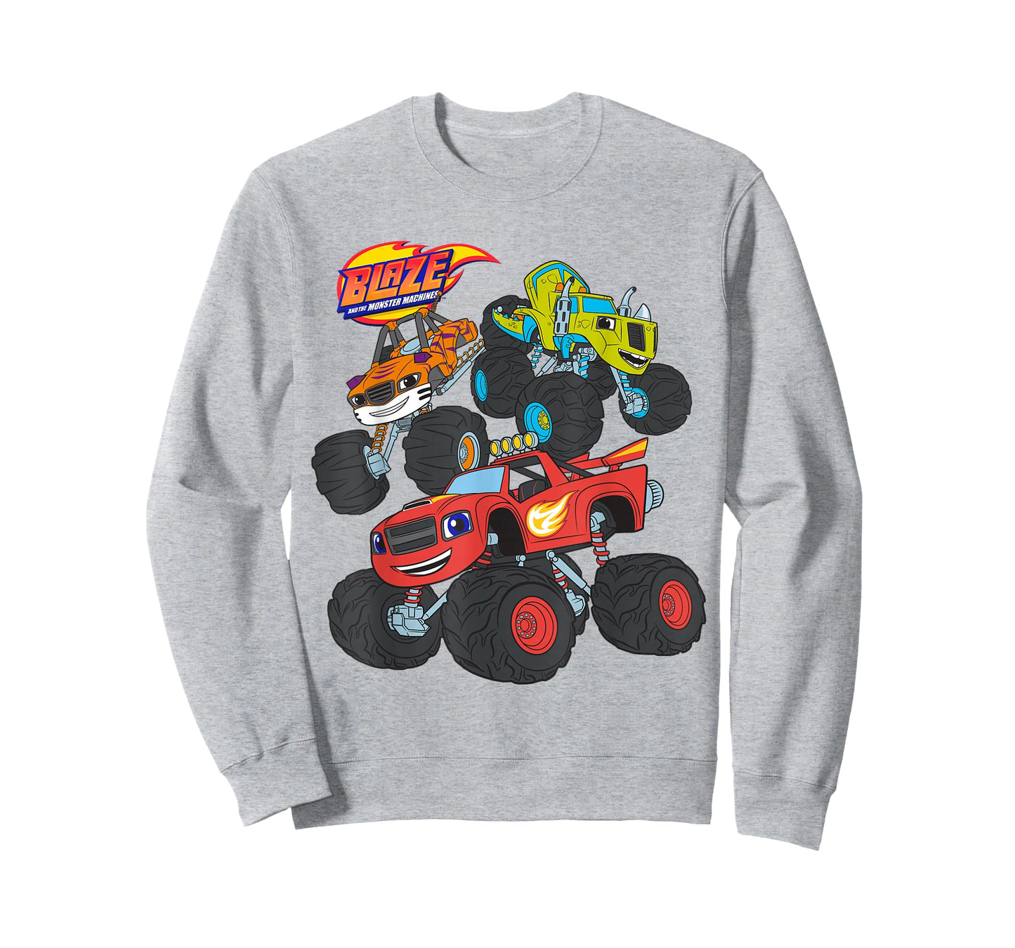 Blaze & The Monster Machines (BLAZE, STRIPES, ZEG) T-Shirt T-Shirt