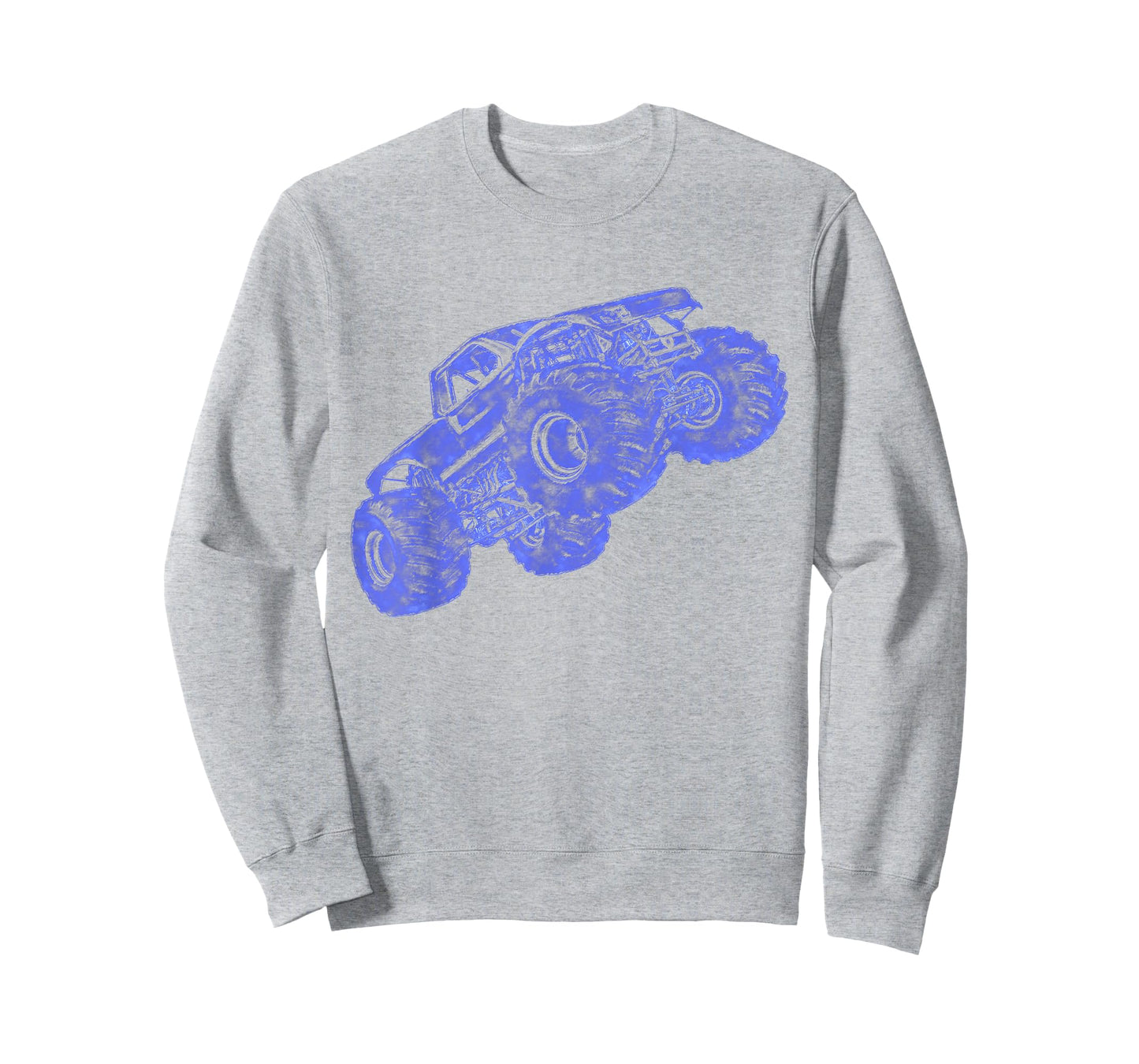 Monster Truck Ink Style Design Monster Truck T-Shirt