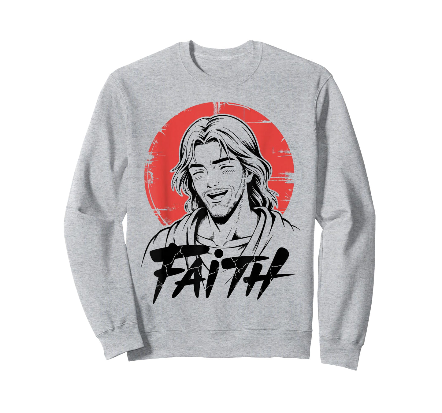 Anime Jesus - Funny Japanese Christ Christian Faith T-Shirt