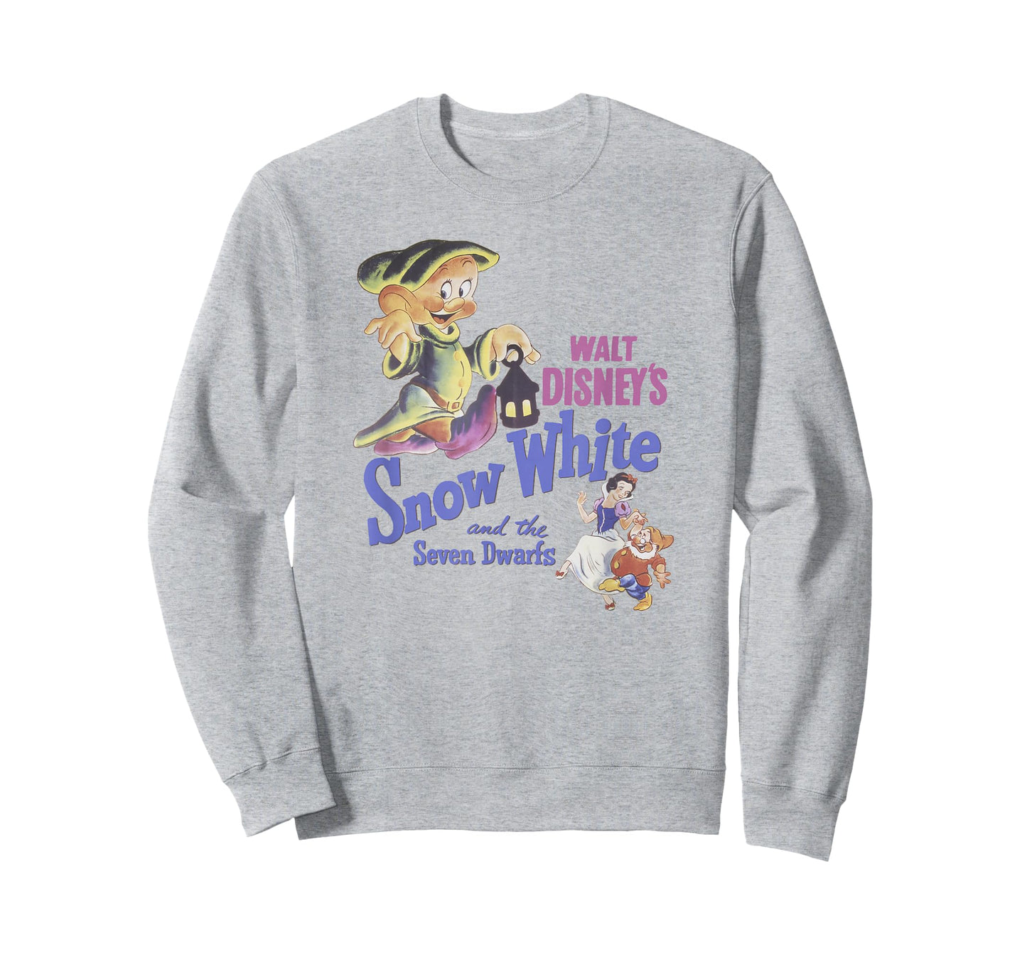 Disney Snow White and The Seven Dwarfs Dopey Movie Poster T-Shirt