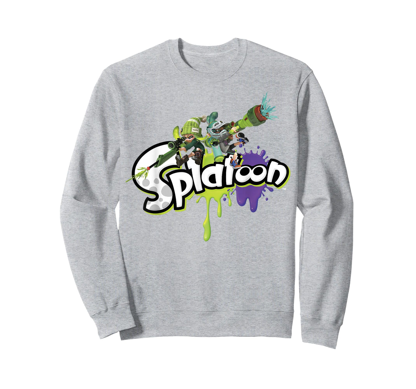 Nintendo Splatoon Splatter Back To Back Graphic T-Shirt T-Shirt