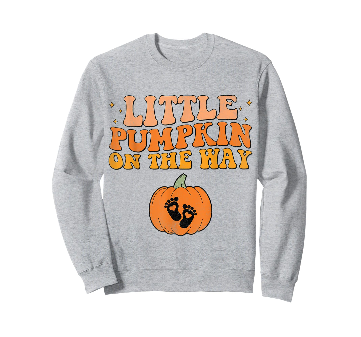 Little Pumpkin On The Way Halloween Pregnancy Announcement T-Shirt