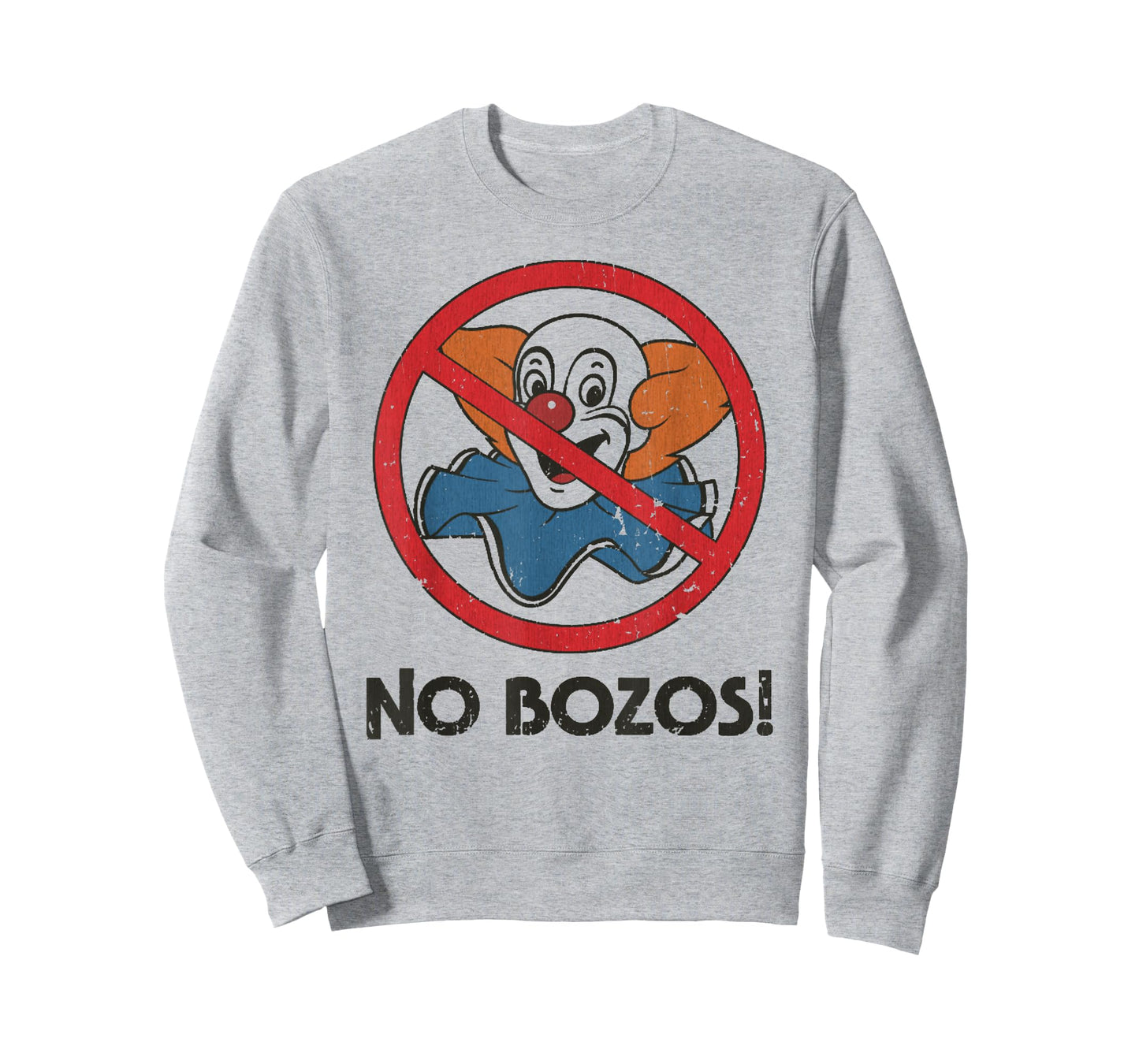 Vintage No Bozos 1983 Clowns T-Shirt