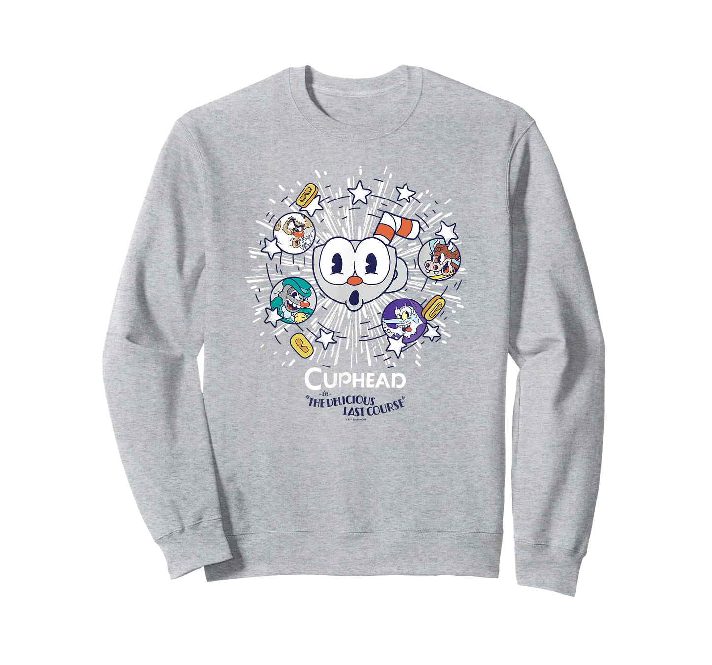 Cuphead: The Delicious Last Course Cuphead Character Group T-Shirt
