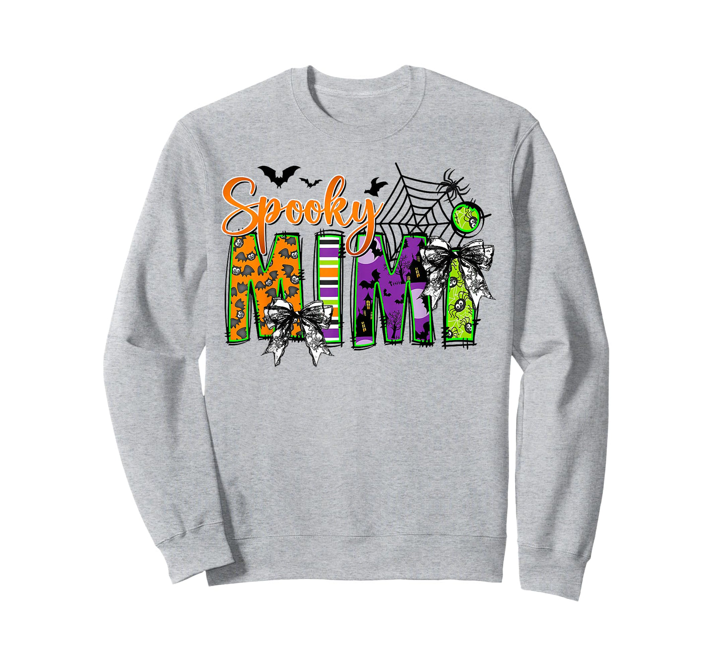Spooky Mimi Vintage Ghost Halloween Spooky Mom Mother T-Shirt