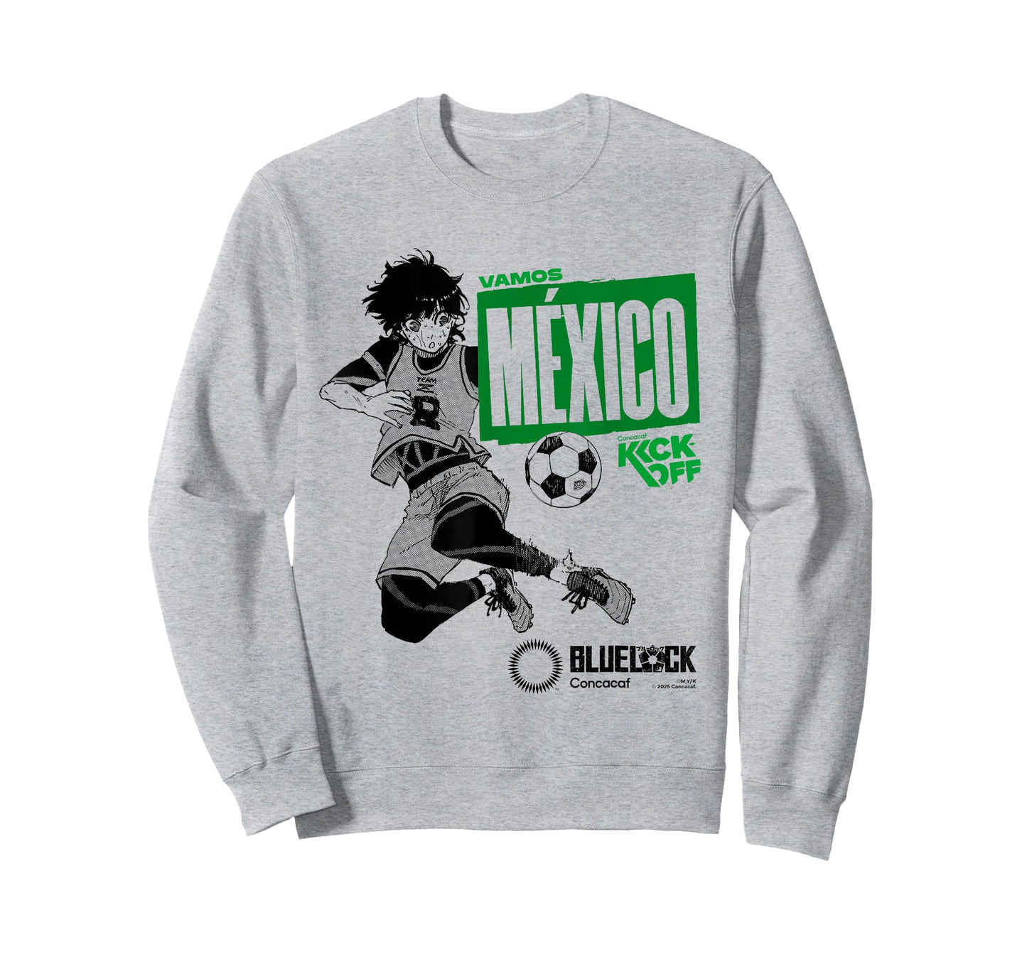 Blue Lock x Concacaf - “GO Mexico Kick Off” T-Shirt