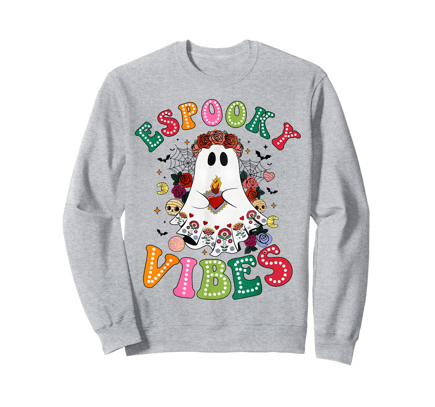 Espooky Vibes Spanish Mexican Teacher Boo Halloween T-Shirt