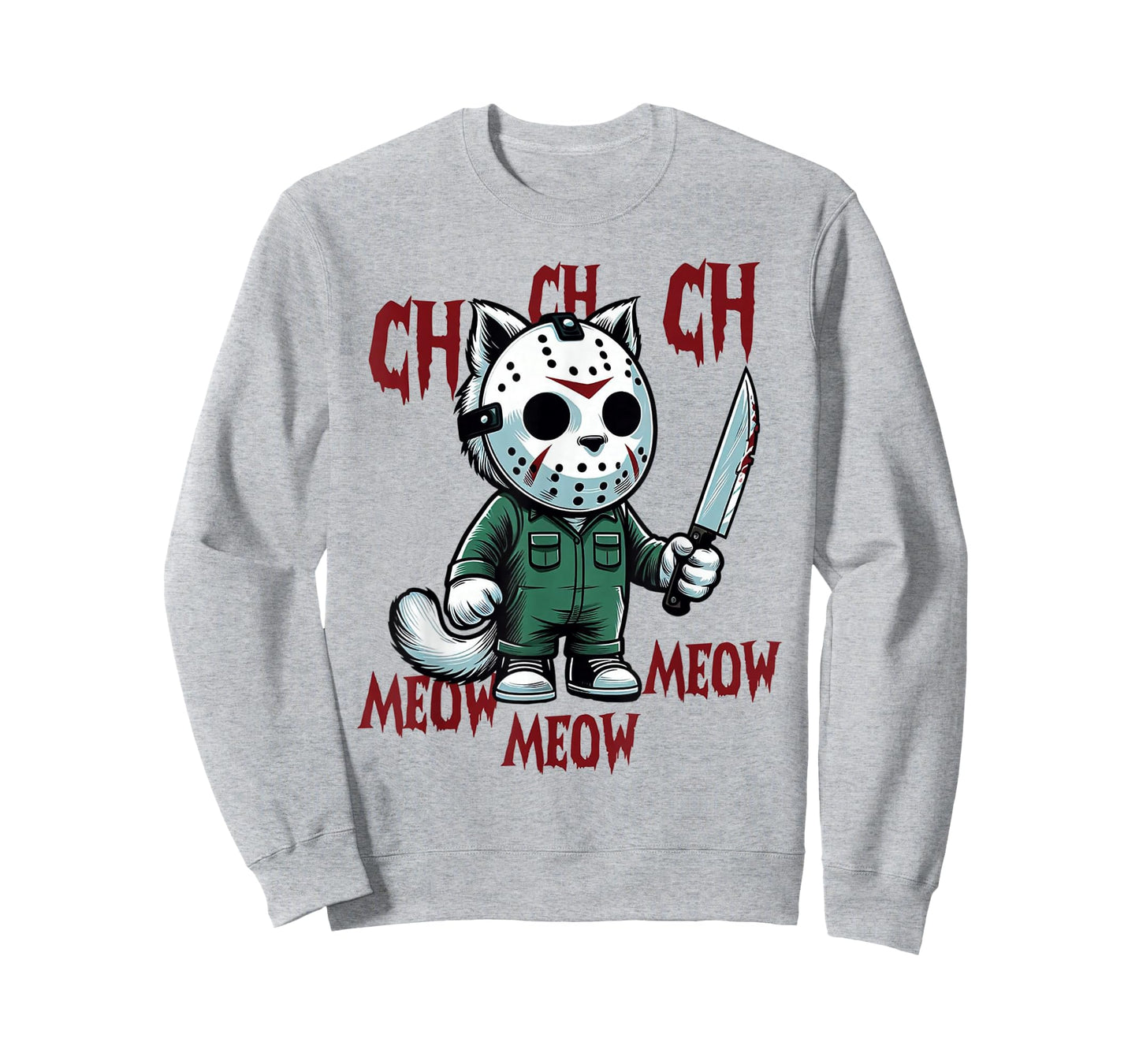 Ch Ch Ch Meow Meow Meow - Cat Movie Horror T-Shirt