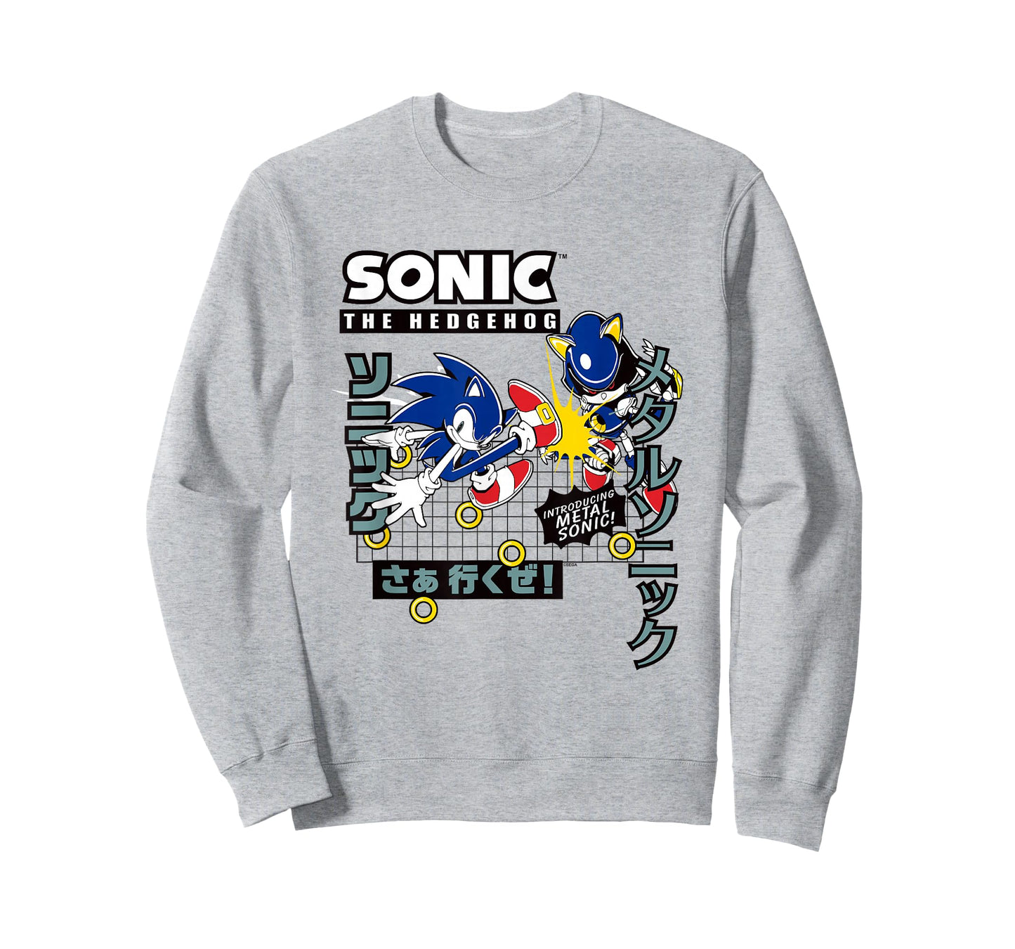 Sonic The Hedgehog Introducing Metal Sonic! Epic Fight Retro T-Shirt