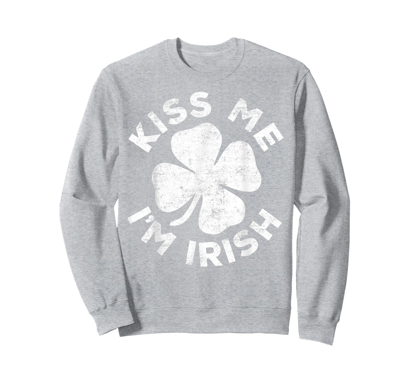 Kiss Me I'm Irish Shirt Funny Men Women Kids St Patricks Day T-Shirt