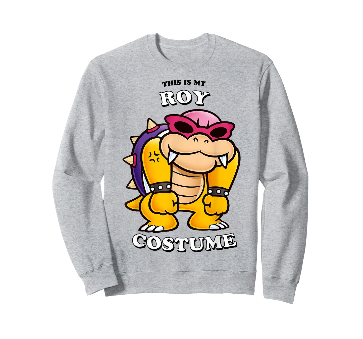 Super Mario Bros Halloween This Is My Roy Koopa Costume T-Shirt
