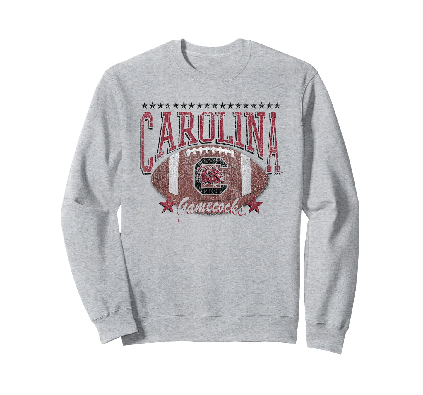 South Carolina Gamecocks Football Vintage Stars White T-Shirt