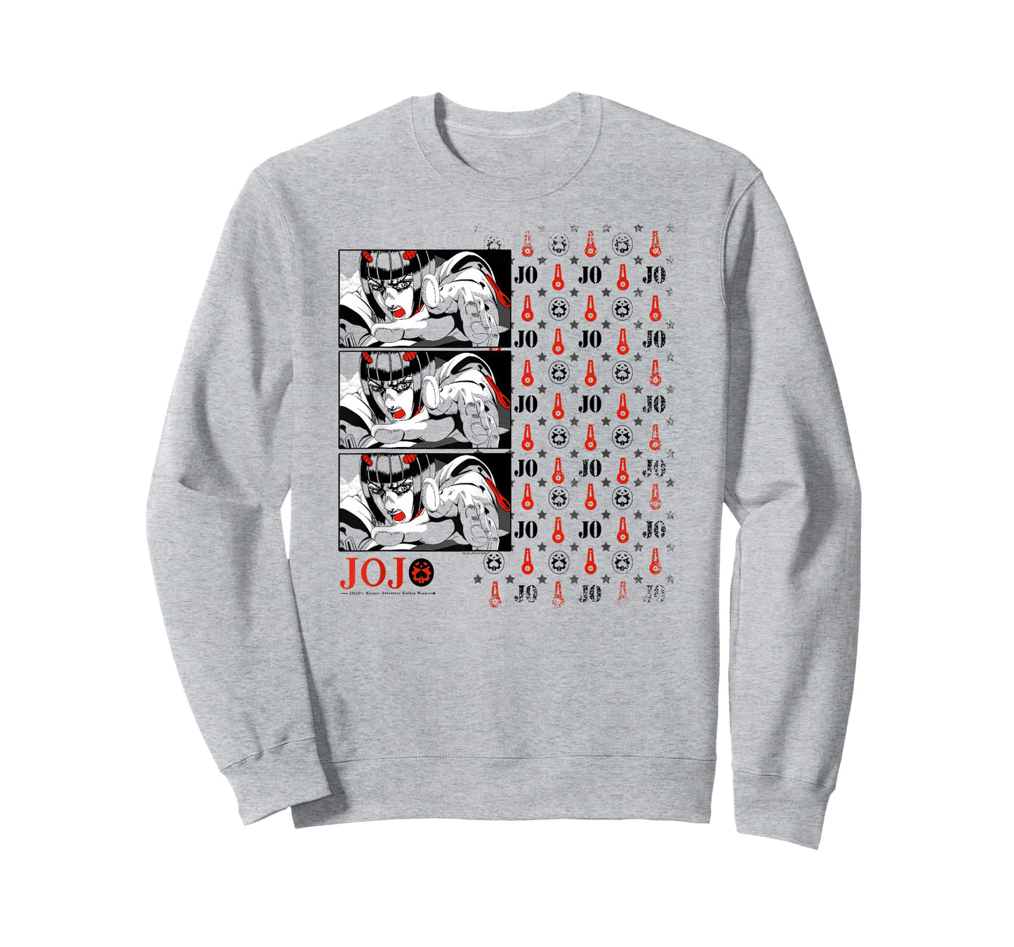 JoJo's Bizarre Adventure Pt 5 Bruno Bucciarati Zippers Anime T-Shirt