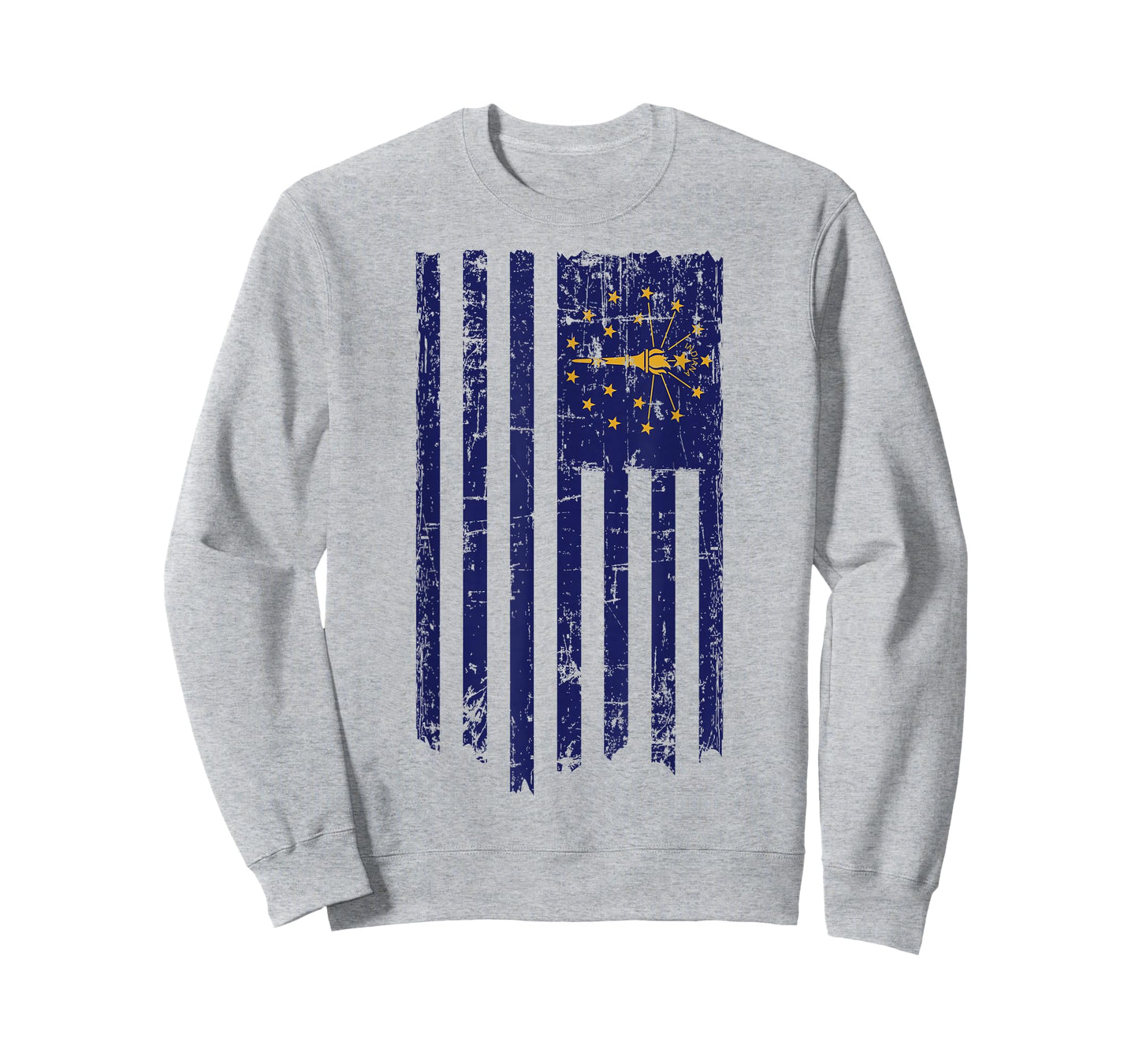 Indiana American Flag T-Shirt T-Shirt