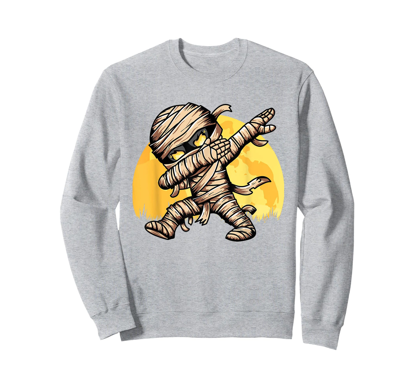 Dabbing Mummy Costume Dab Dancing Men Kids Boys Halloween T-Shirt