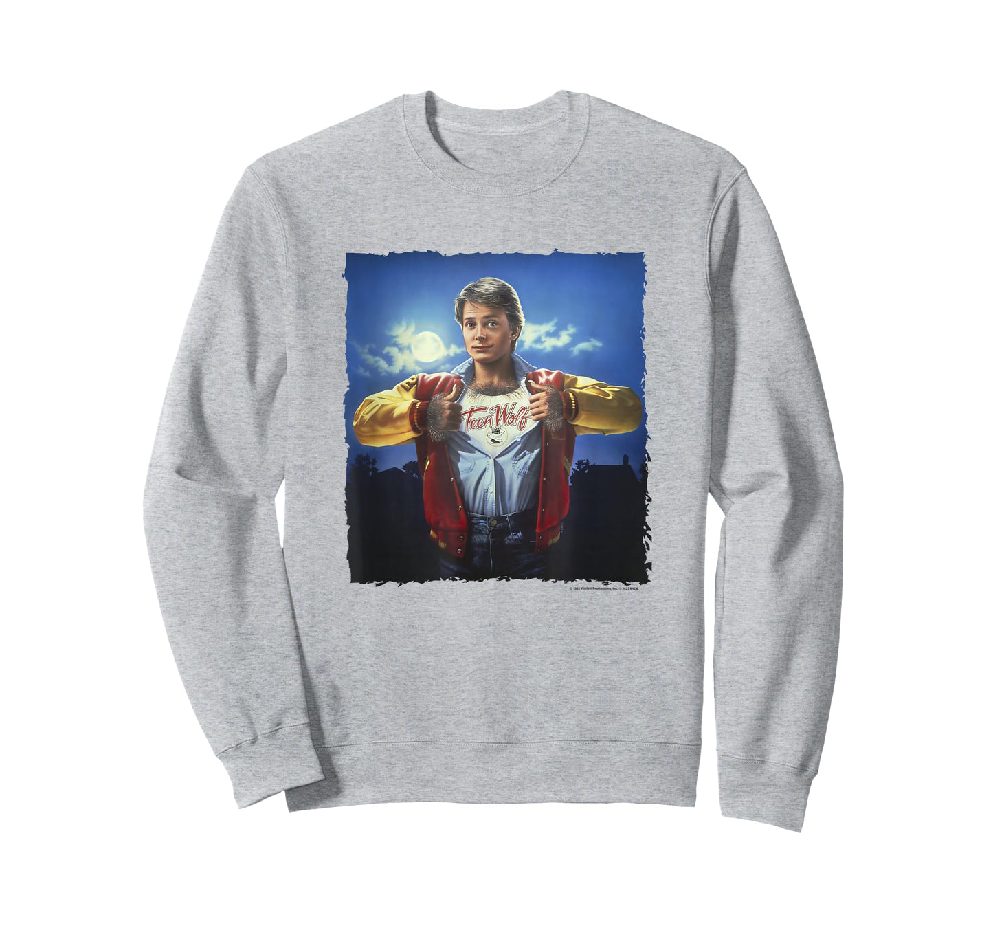 Teen Wolf Scott Howard Classic Movie Poster Vintage T-Shirt