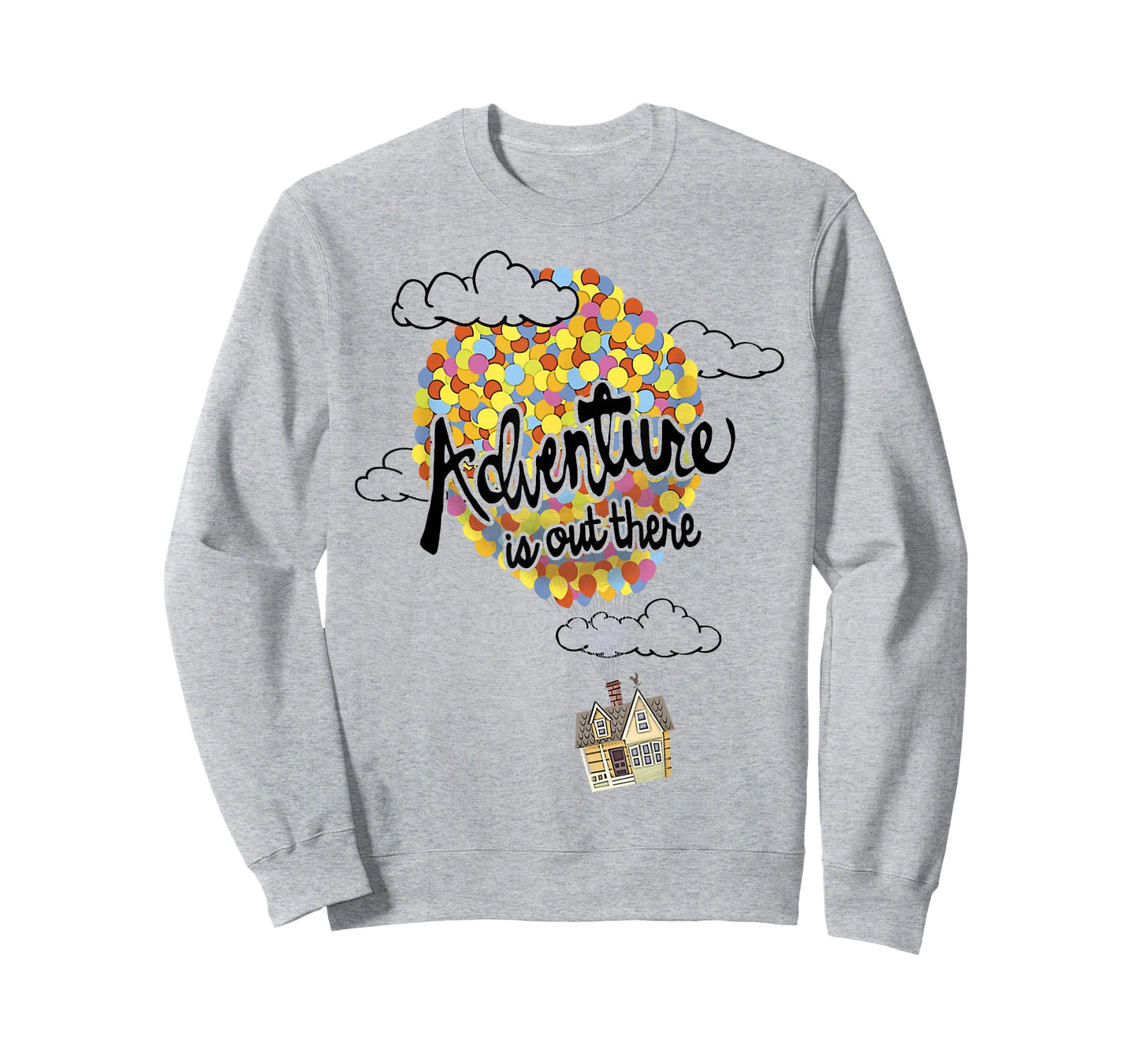 Disney Pixar Up Adventure is Out There House Balloon Graphic T-Shirt