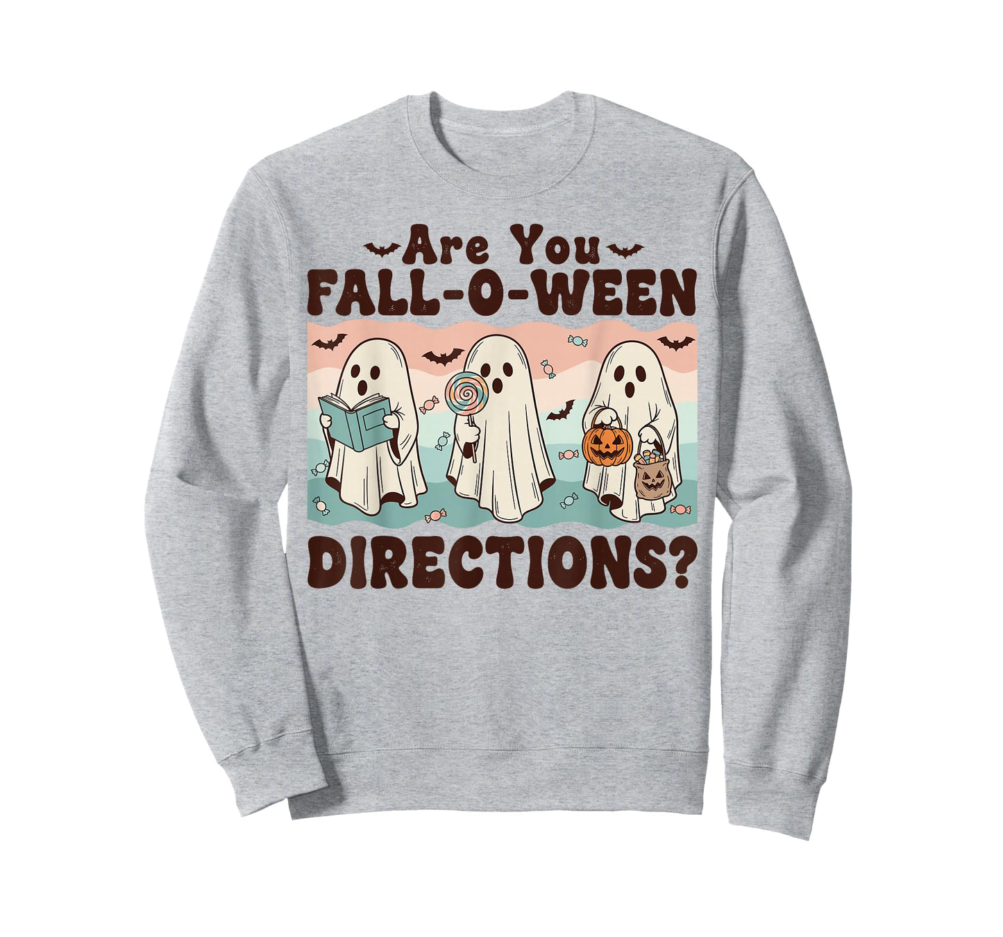 are You Fall-o-ween Directions Halloween Ghost Teacher Tee T-Shirt