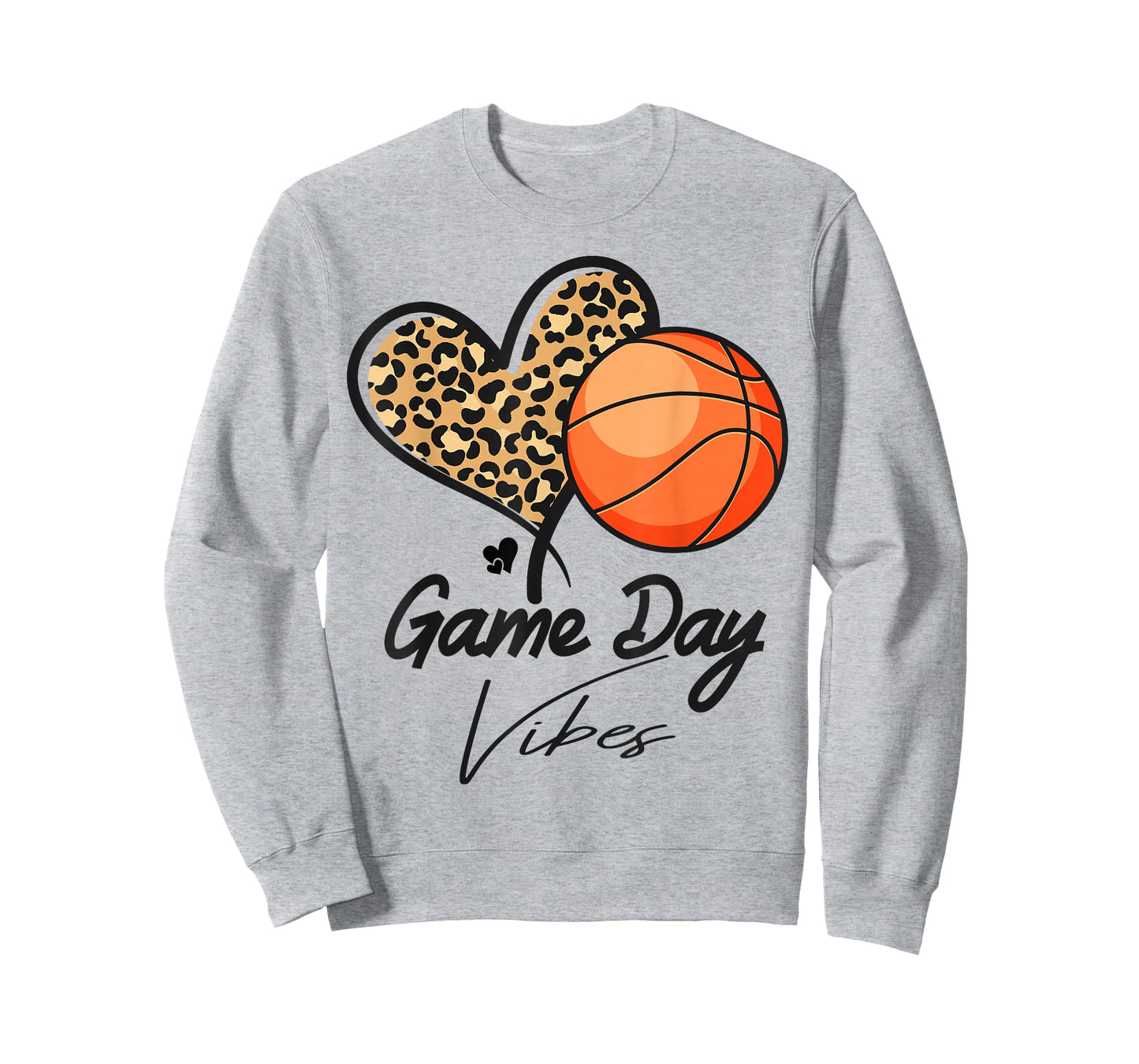 America basketball Game Day Vibes basketball Mom leopard T-Shirt