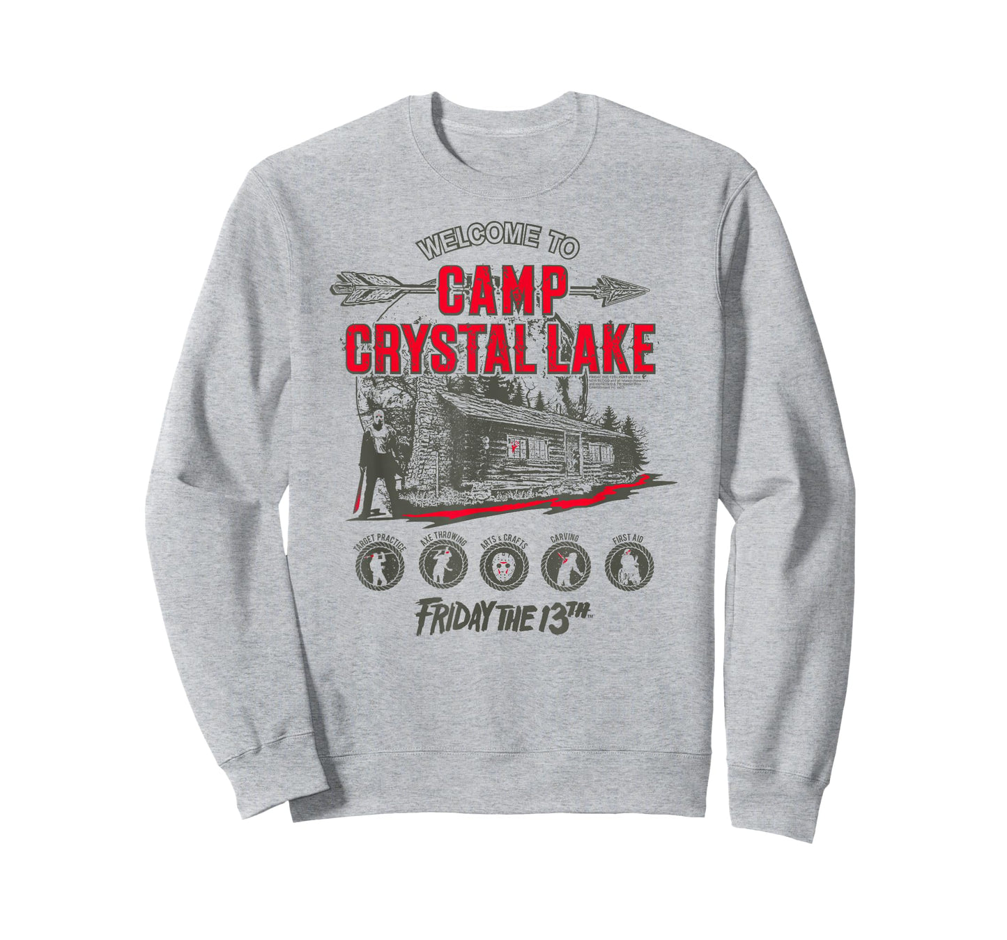 Friday The 13th Welcome to Camp Crystal Lake Horror Movie T-Shirt