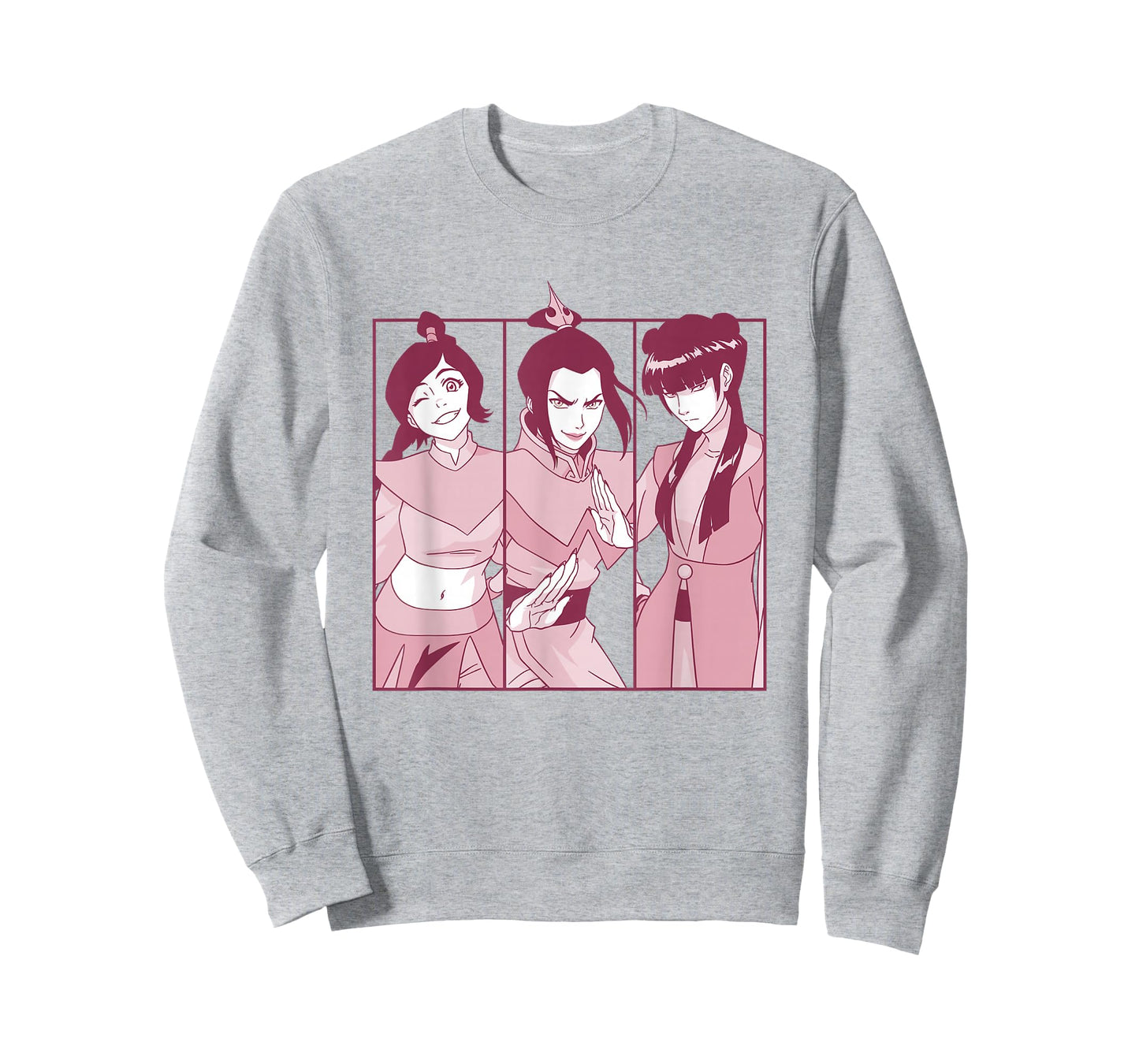 Avatar: The Last Airbender Mighty Women Warrior Panels T-Shirt