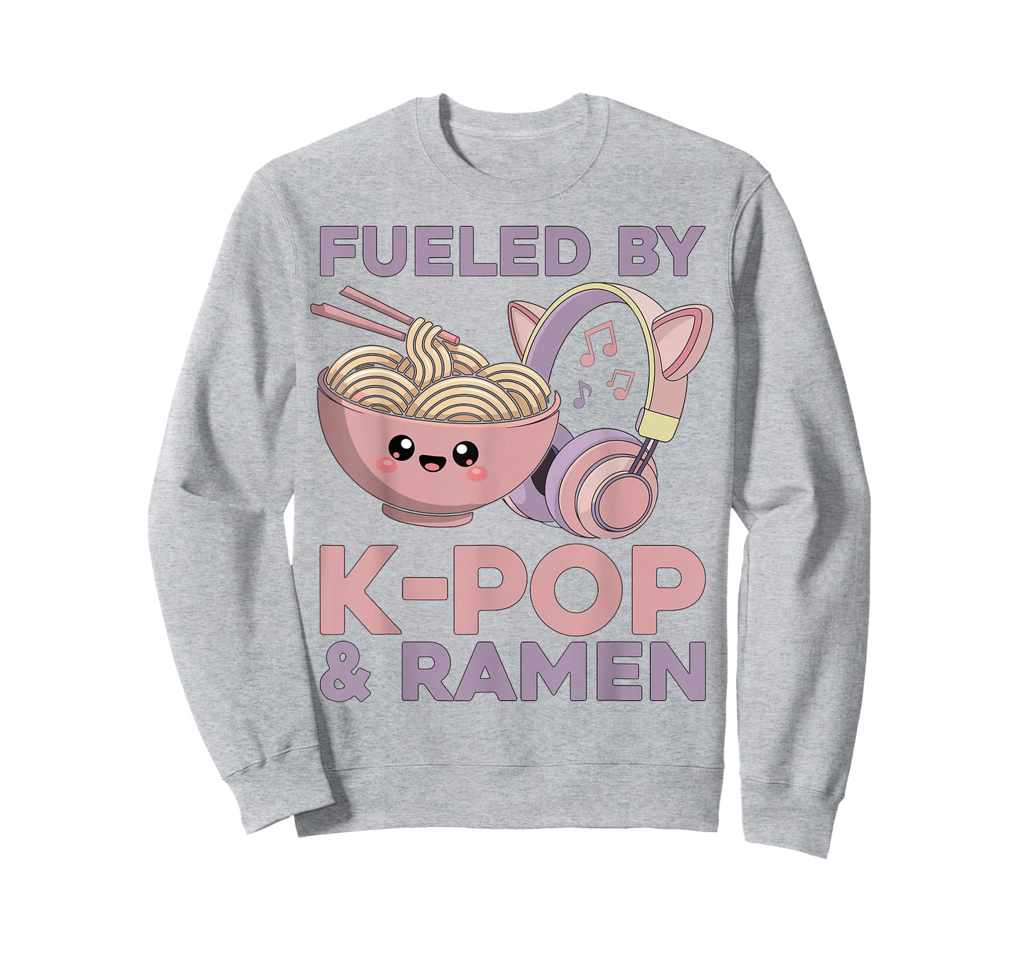 Ramen Kpop Fueled by K-Pop & Ramen K Pop T-Shirt