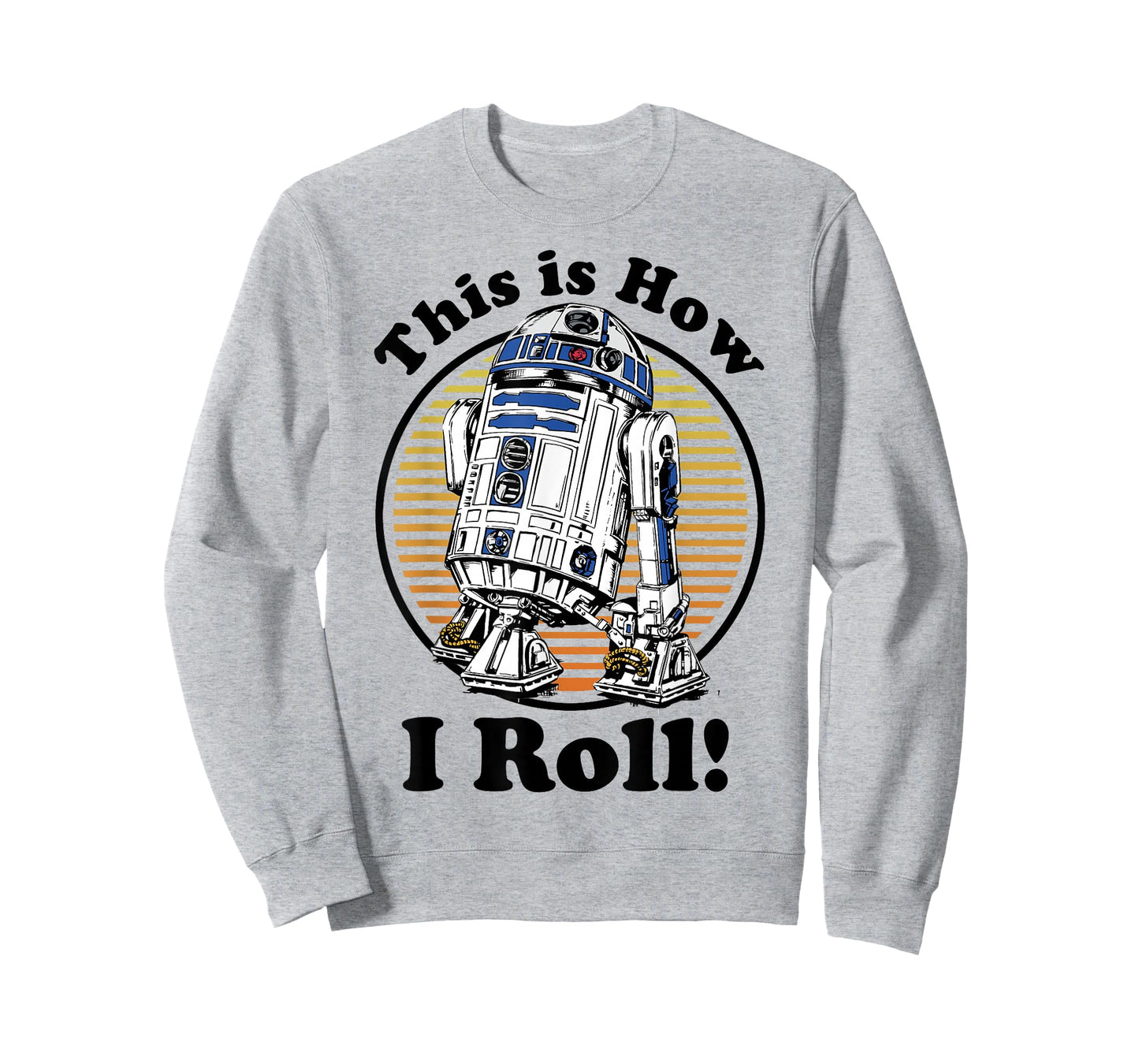 Star Wars R2-D2 Retro This Is How I Roll Graphic T-Shirt T-Shirt