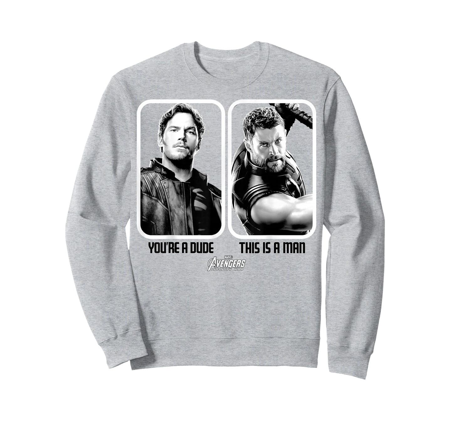 Marvel Infinity War Star-Lord Thor is A Man Graphic T-Shirt T-Shirt