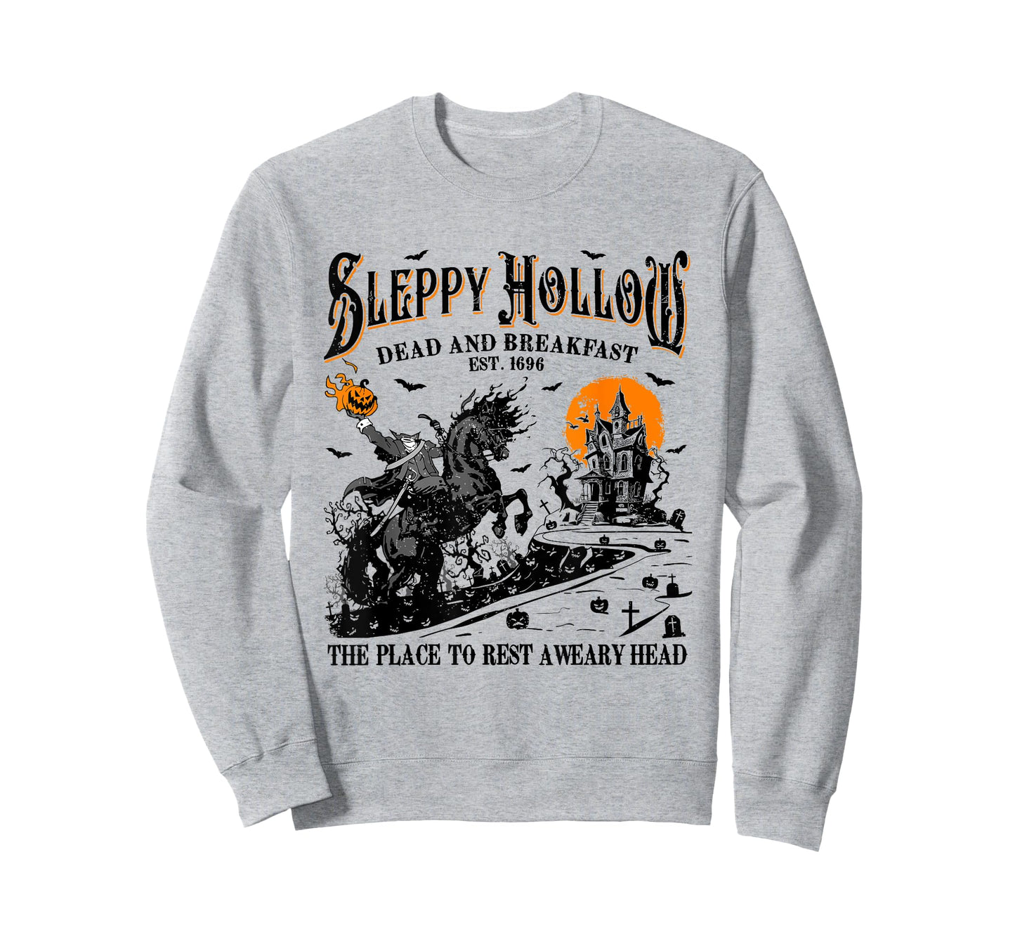 Horseman Halloween Sleepy Hollow Retro Vintage Headless T-Shirt