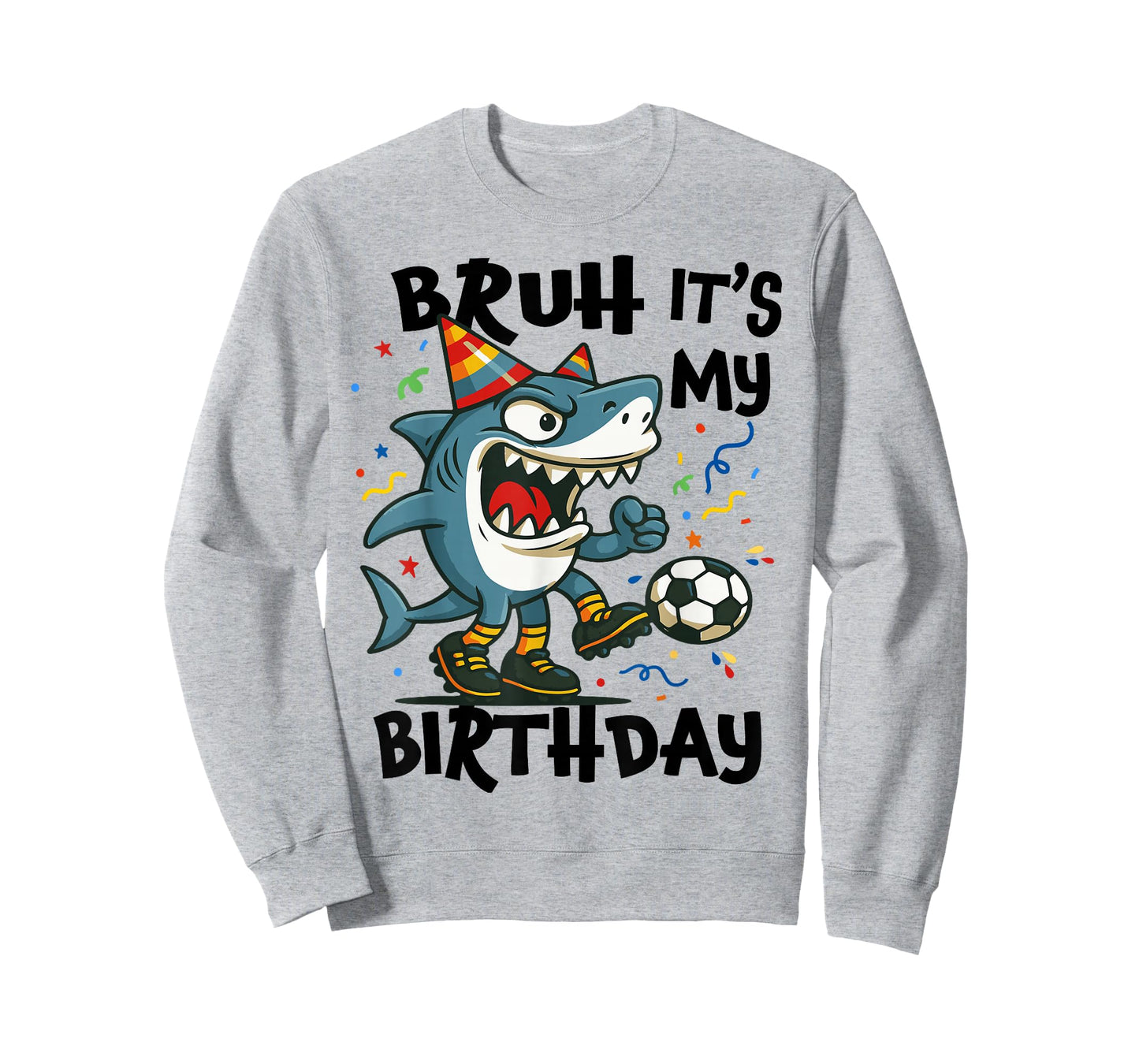 Tralalero Tralala Italian Brainrot Soccer Player Birthday T-Shirt