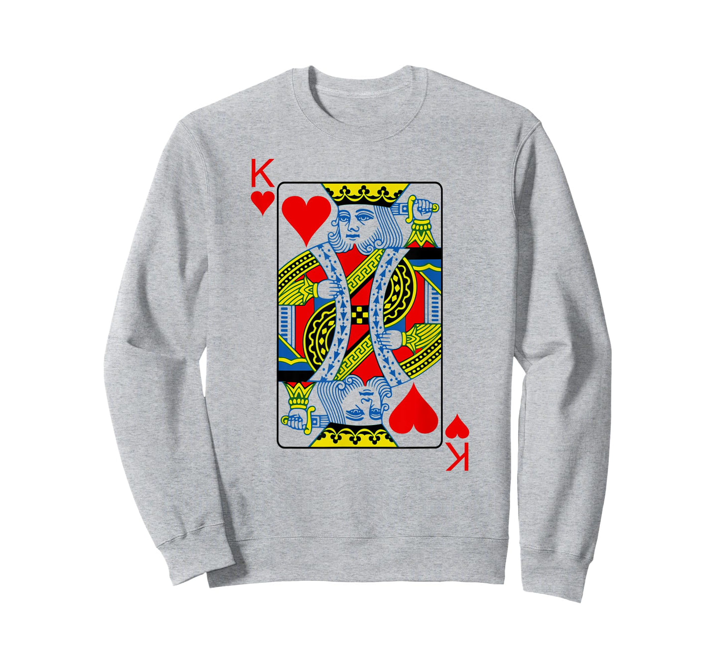 King Of Hearts Playing Cards Poker T-Shirt