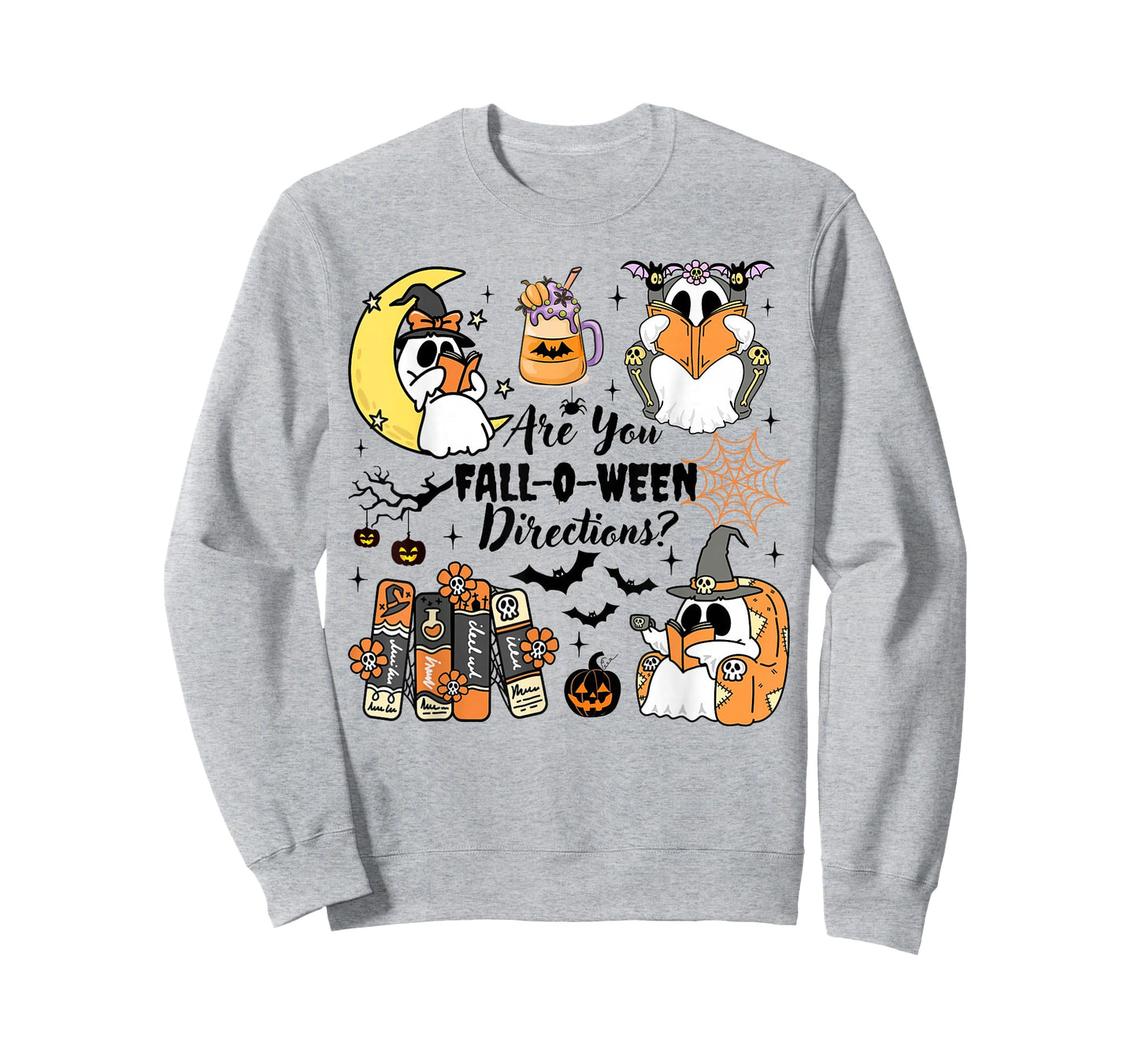 are You Fall o Ween Directions Funny Halloween Ghost Teacher T-Shirt