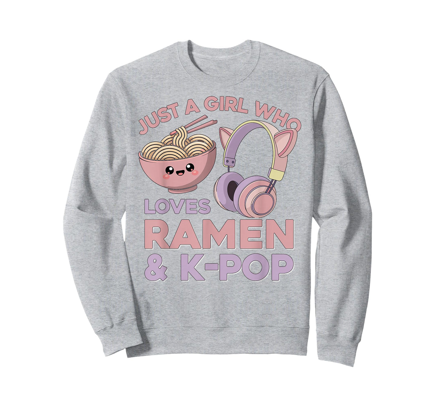 Ramen Kpop Just A Girl Who Loves Ramen & K Pop Girl T-Shirt