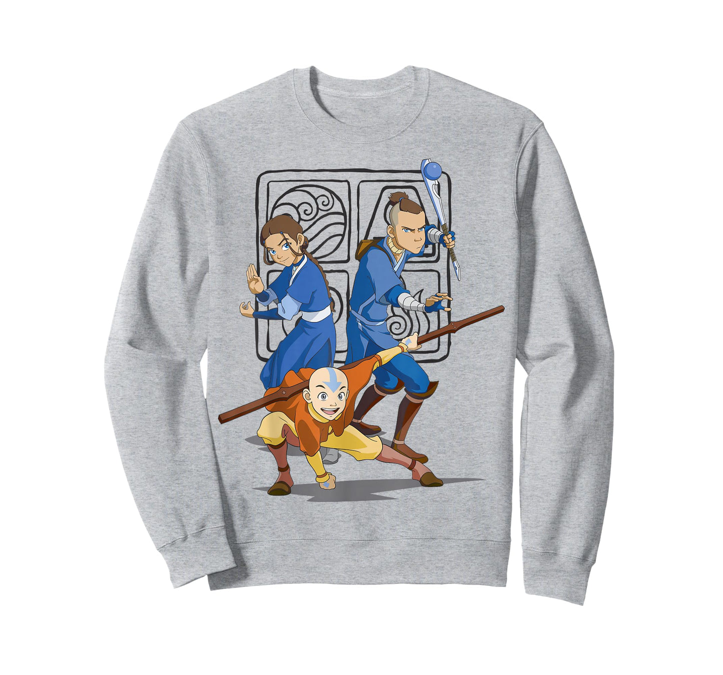 Avatar: The Last Airbender Action Group Shot T-Shirt