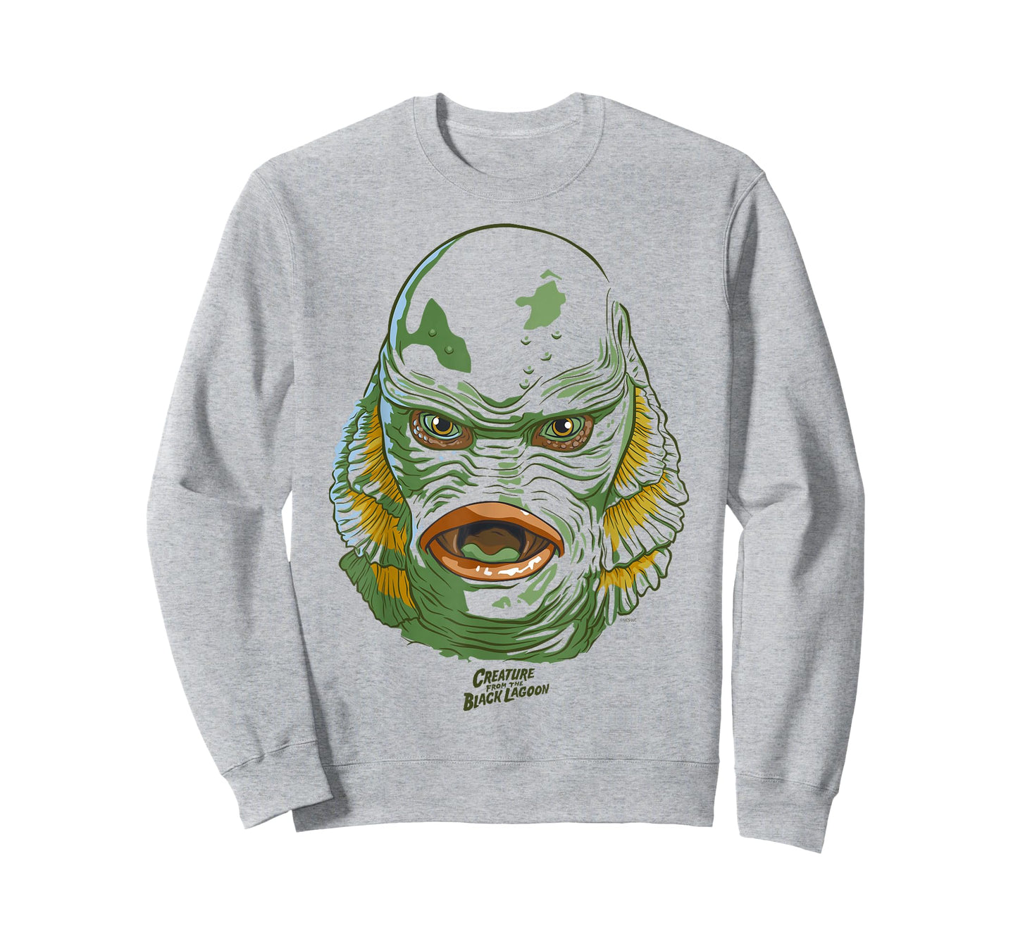 Universal Monsters Creature from the Black Lagoon Big Face T-Shirt