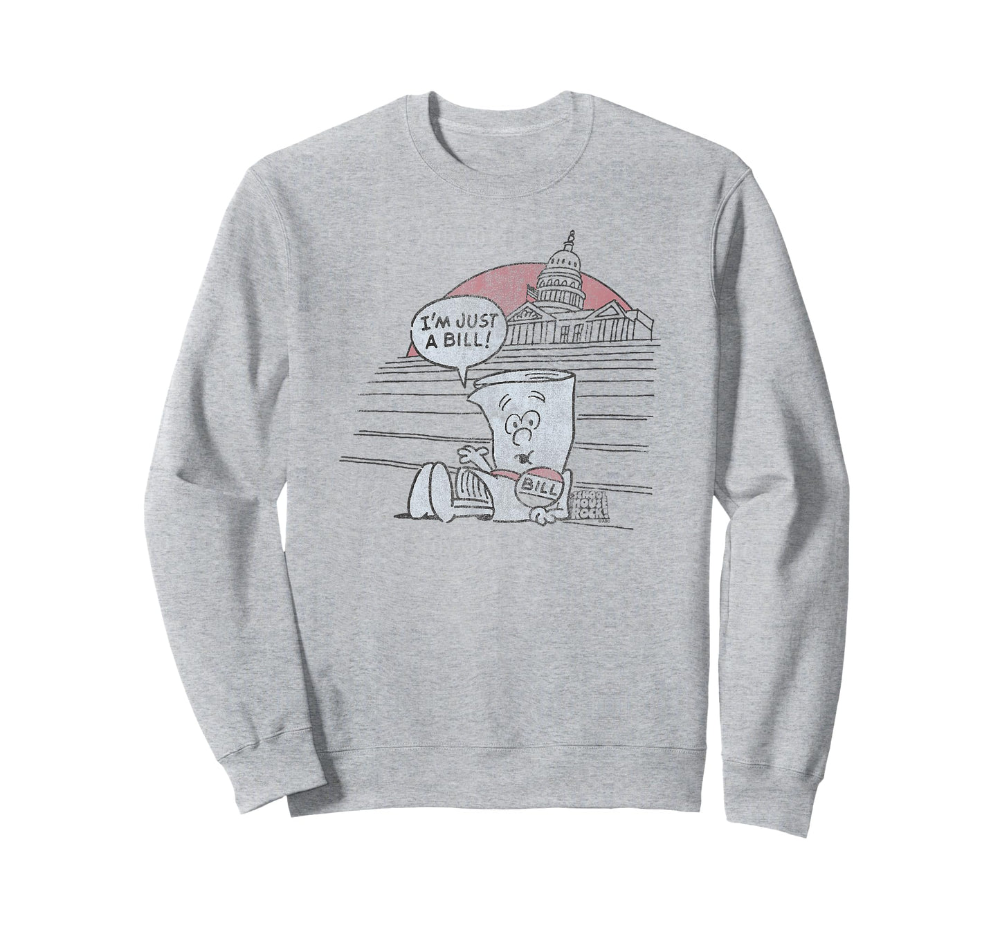 Schoolhouse Rock I’m Just A Bill on Capitol Hill Retro TV T-Shirt