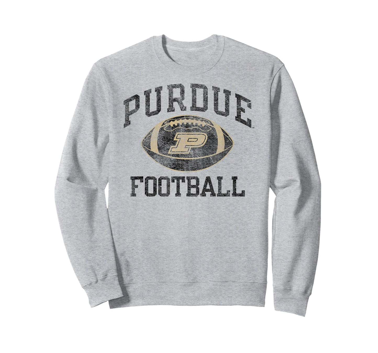 Purdue Boilermakers Football Intensity Vintage White T-Shirt
