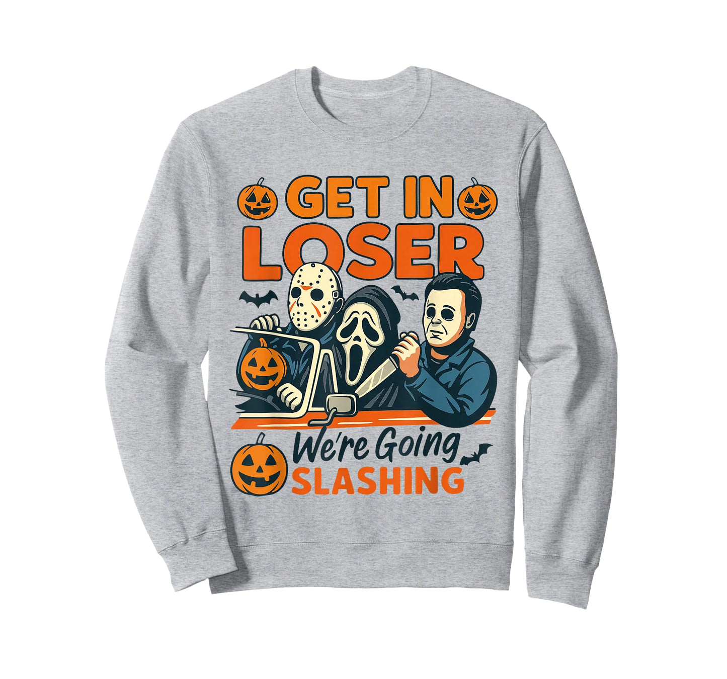Get in Loser We're Going Slashing Horror Halloween Character T-Shirt