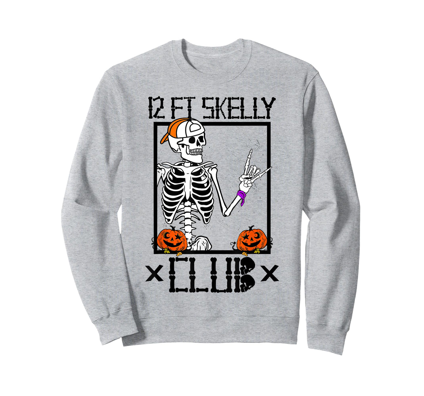 12 FT Skelly Club - Halloween 12 Foot Skeleton T-Shirt