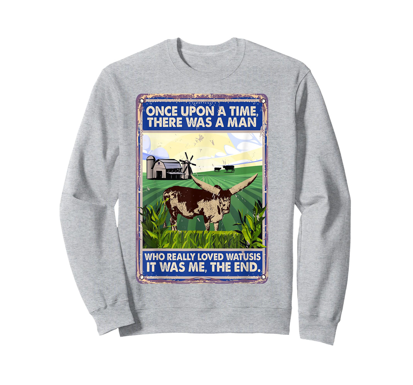 Once Upon A Time There Was A Man - Cow Breed Watusis T-Shirt