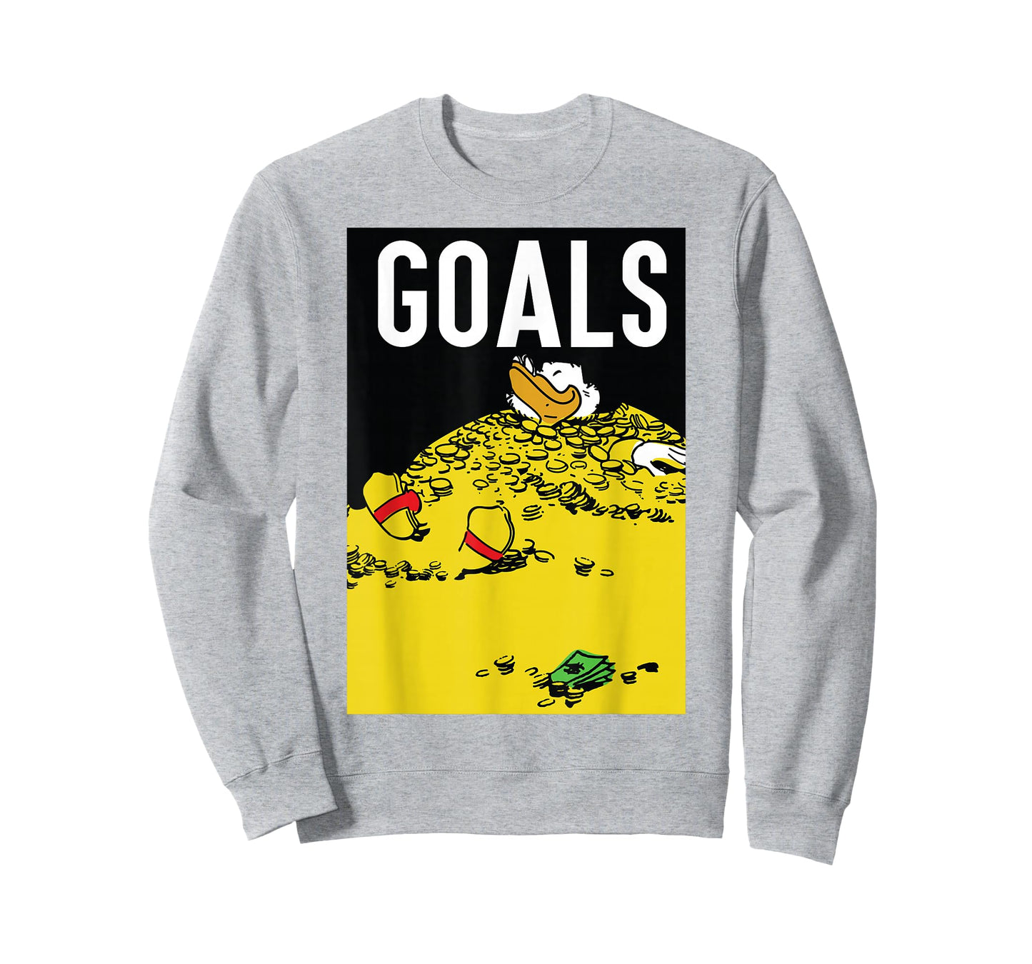 Disney - Duck Tales Scrooge Money Goals T-Shirt