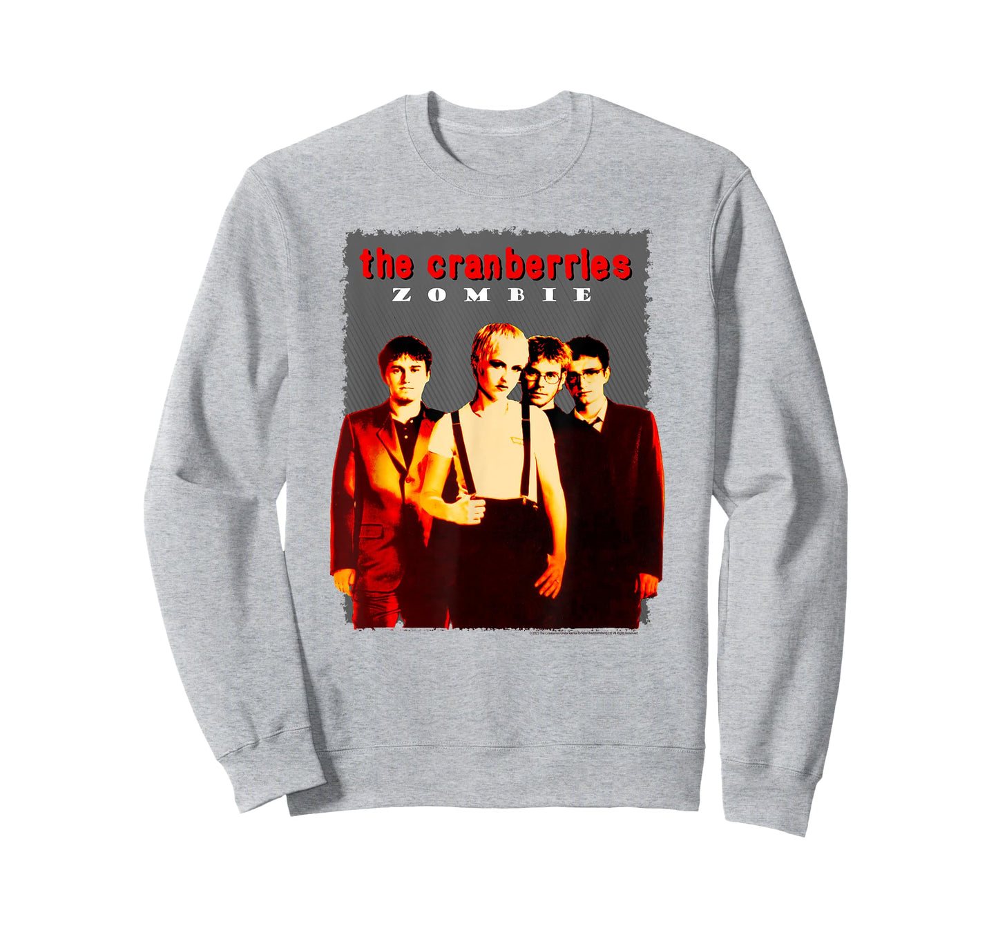 The Cranberries Zombie Group Photo Vintage Band T-Shirt