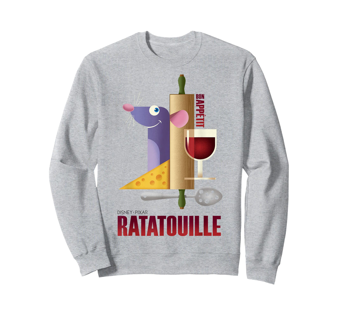 Disney Pixar Ratatouille Bon Appetit Poster T-Shirt
