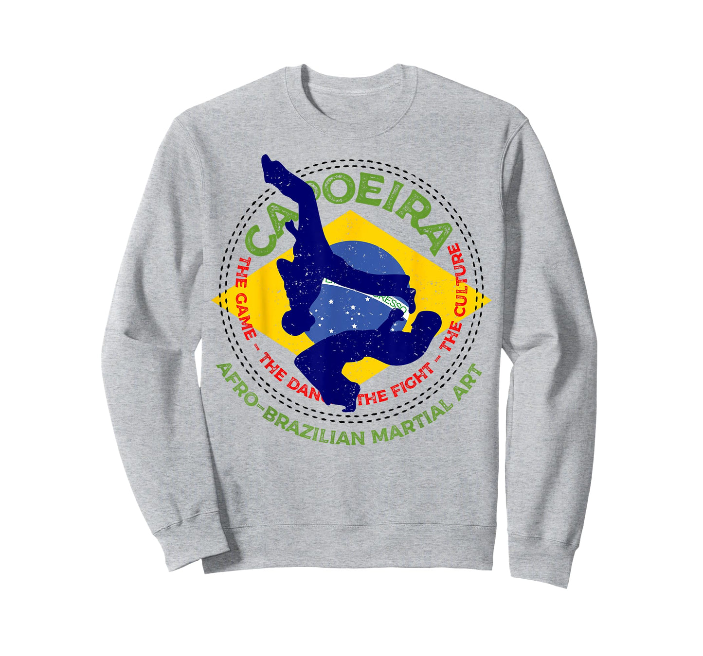 Capoeira Afro-Brazilian Martial Art Culture Emblem T-Shirt T-Shirt