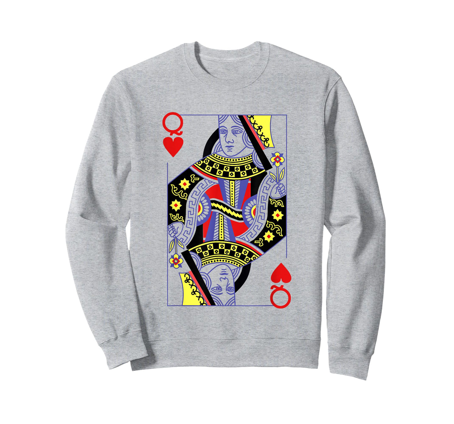 Queen Of Hearts Deck Of Cards Playing Cards Halloween Poker T-Shirt