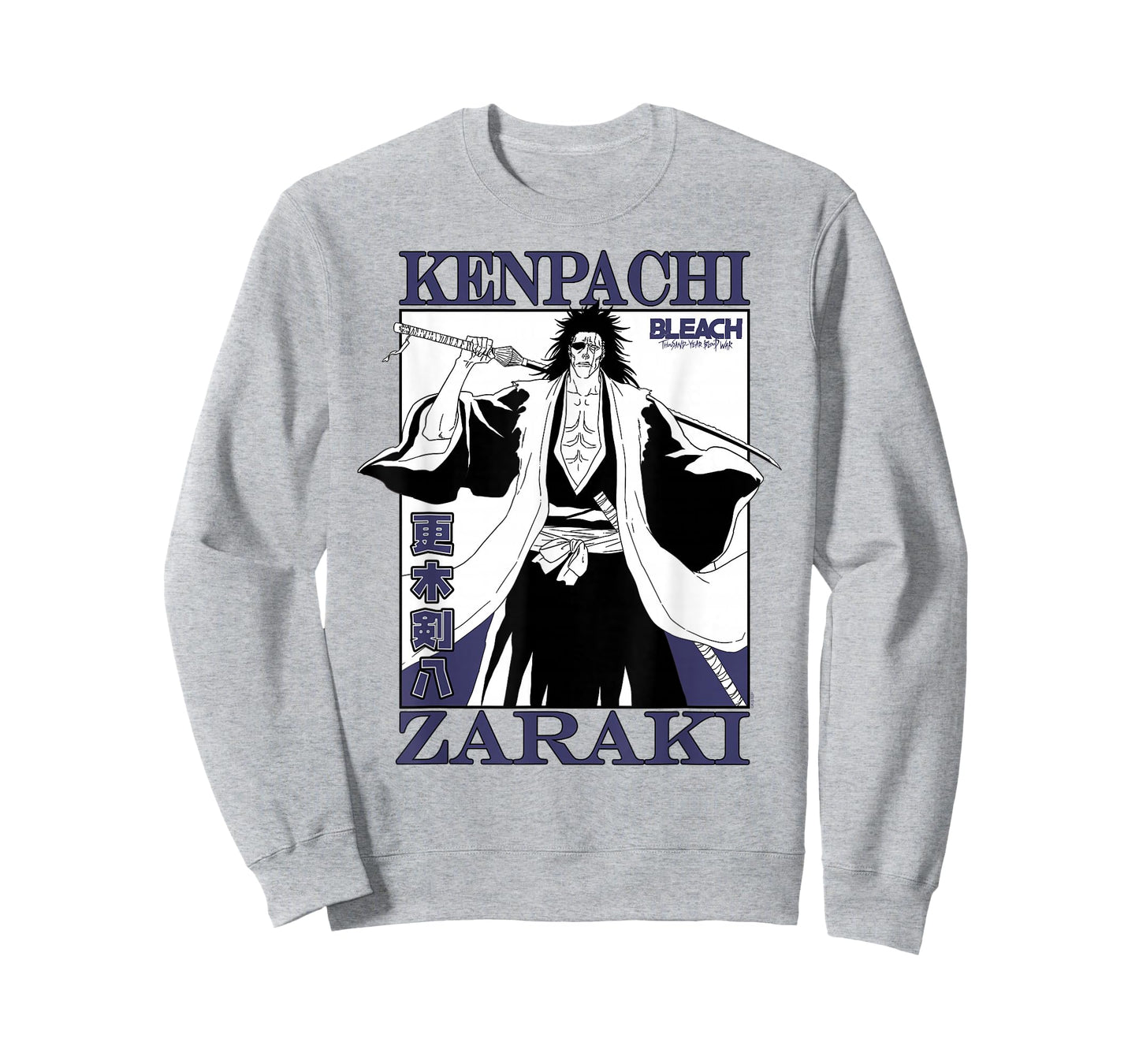 BLEACH: Thousand Year Blood War Kenpachi Zaraki Anime T-Shirt