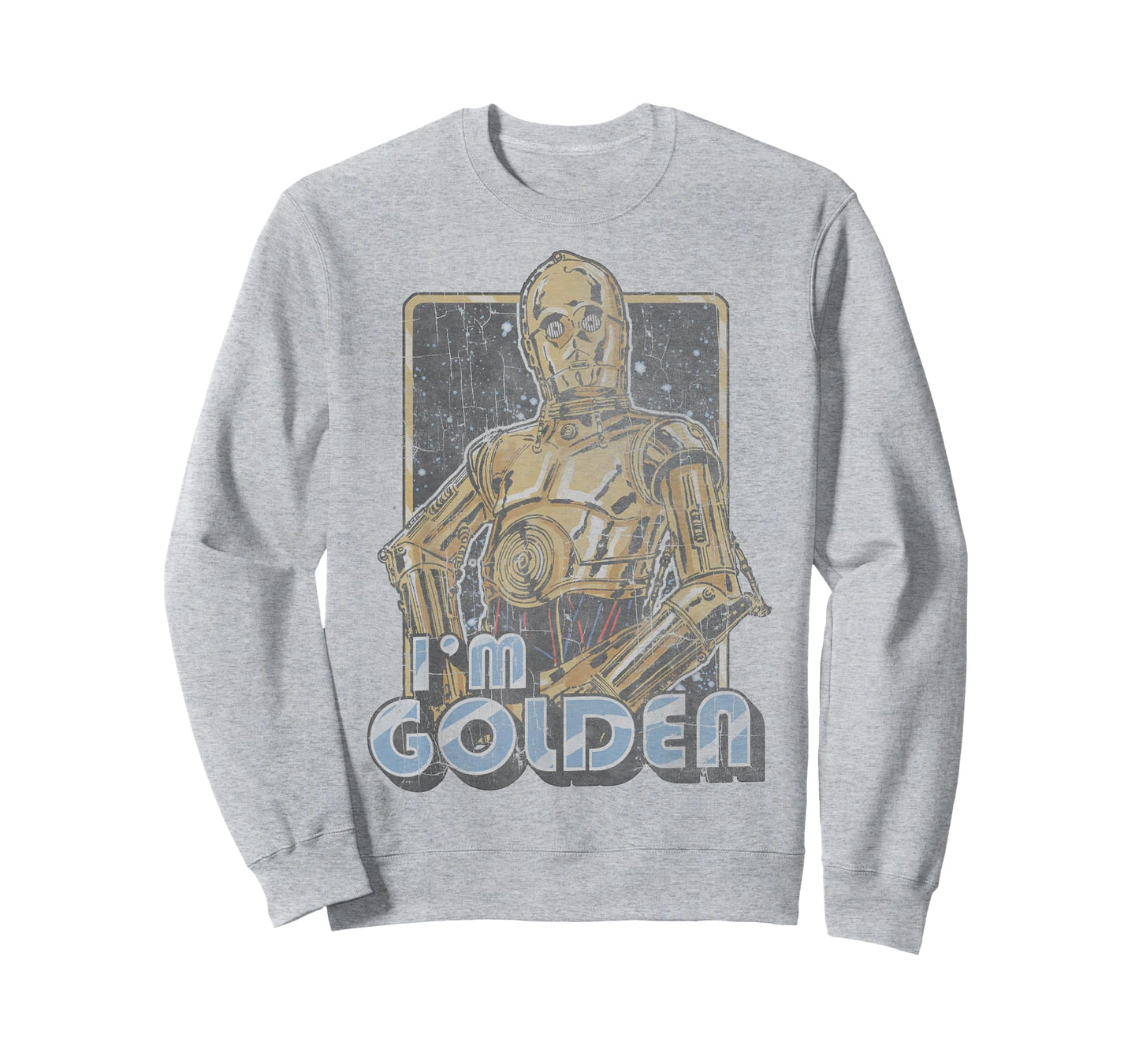 Star Wars C-3PO I'm Golden Pose Graphic T-Shirt