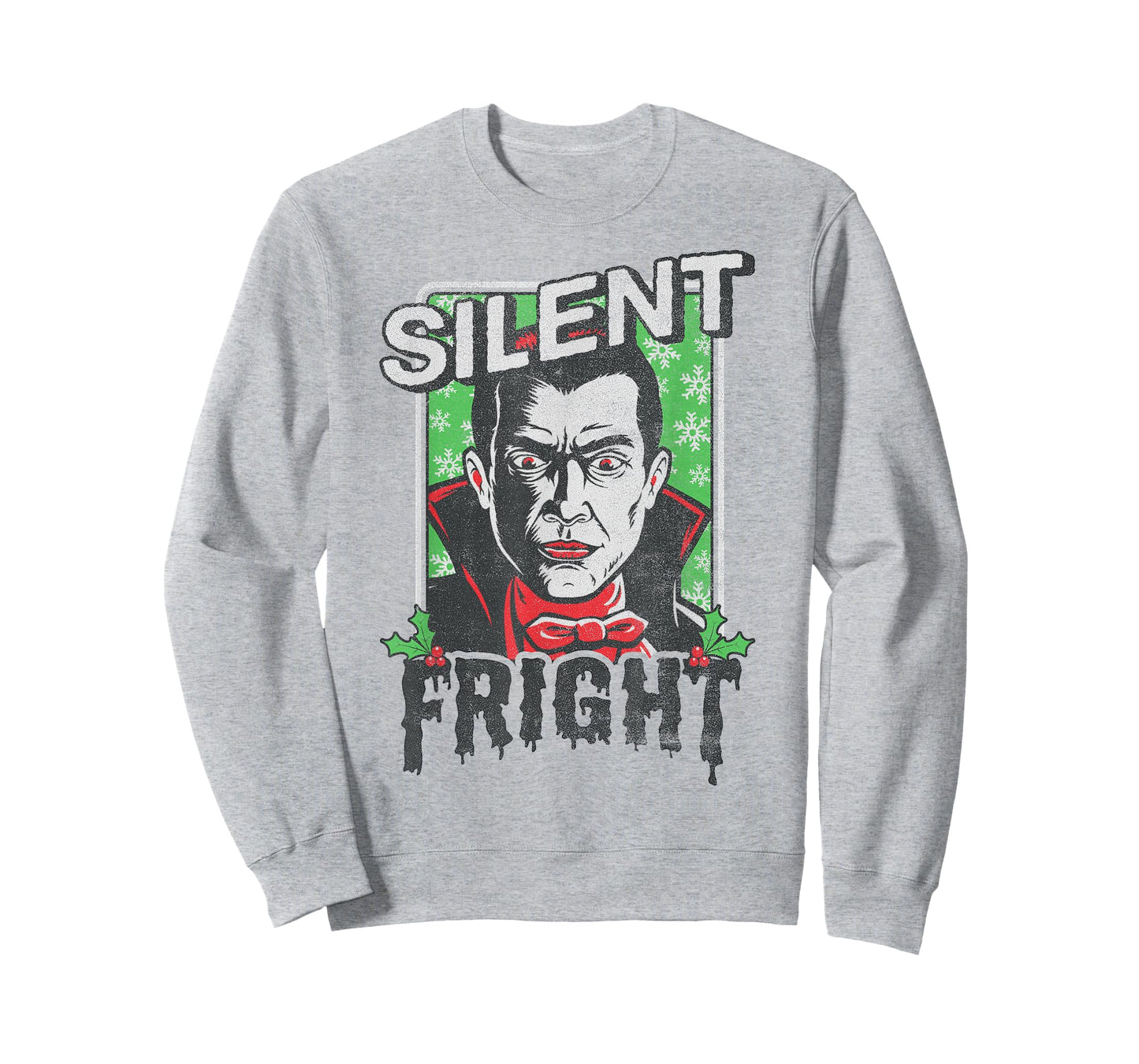 Universal Monsters Christmas Dracula Silent Fright T-Shirt